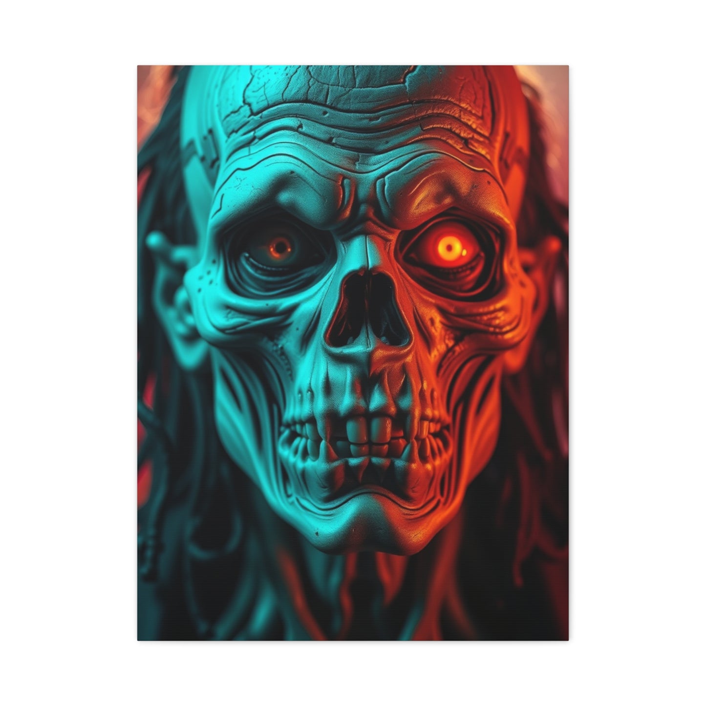 Vision Zombie Art Art Wall Art & Canvas Print