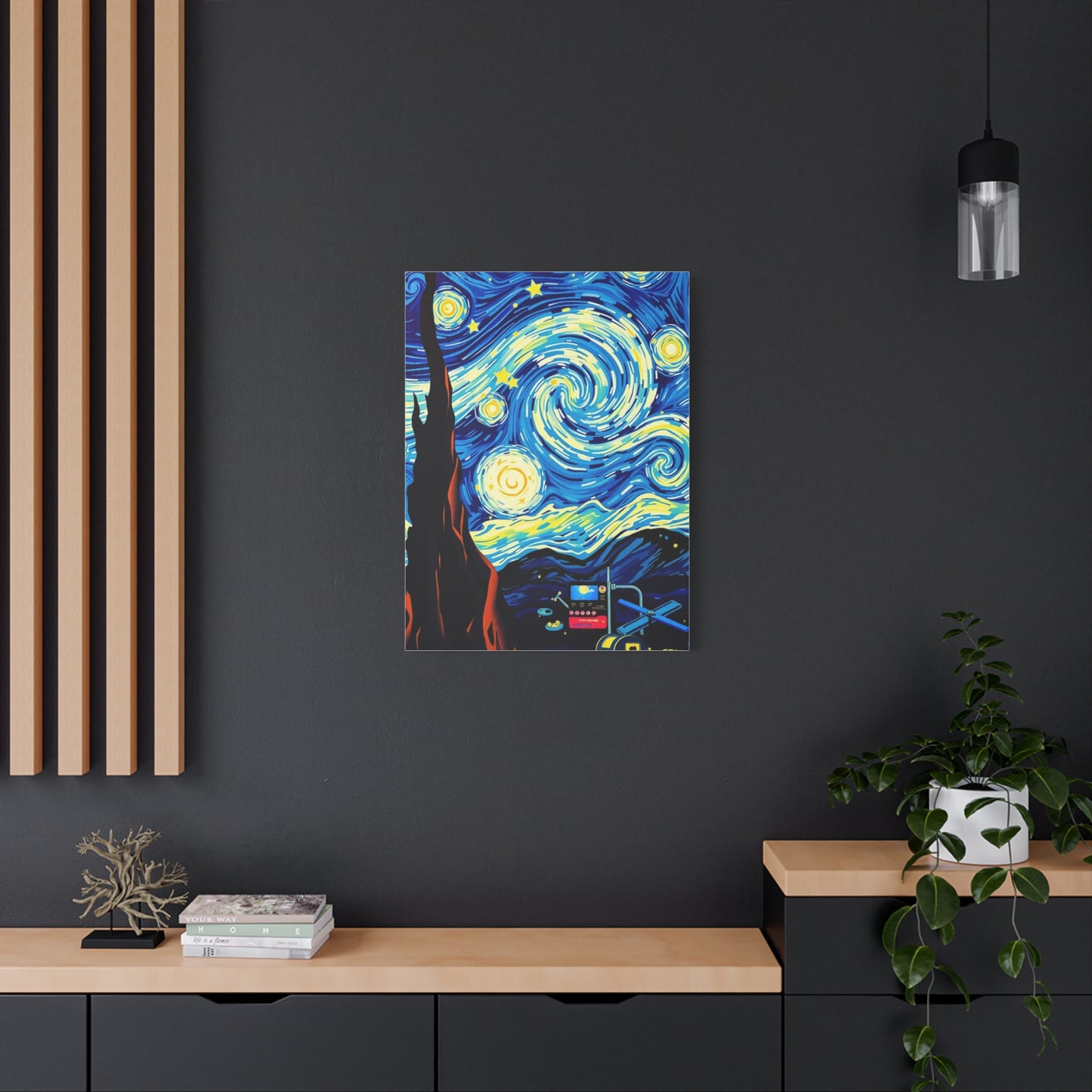 The Starry Night Canvas Art Luxury Canvas Wall Art & Canvas Print