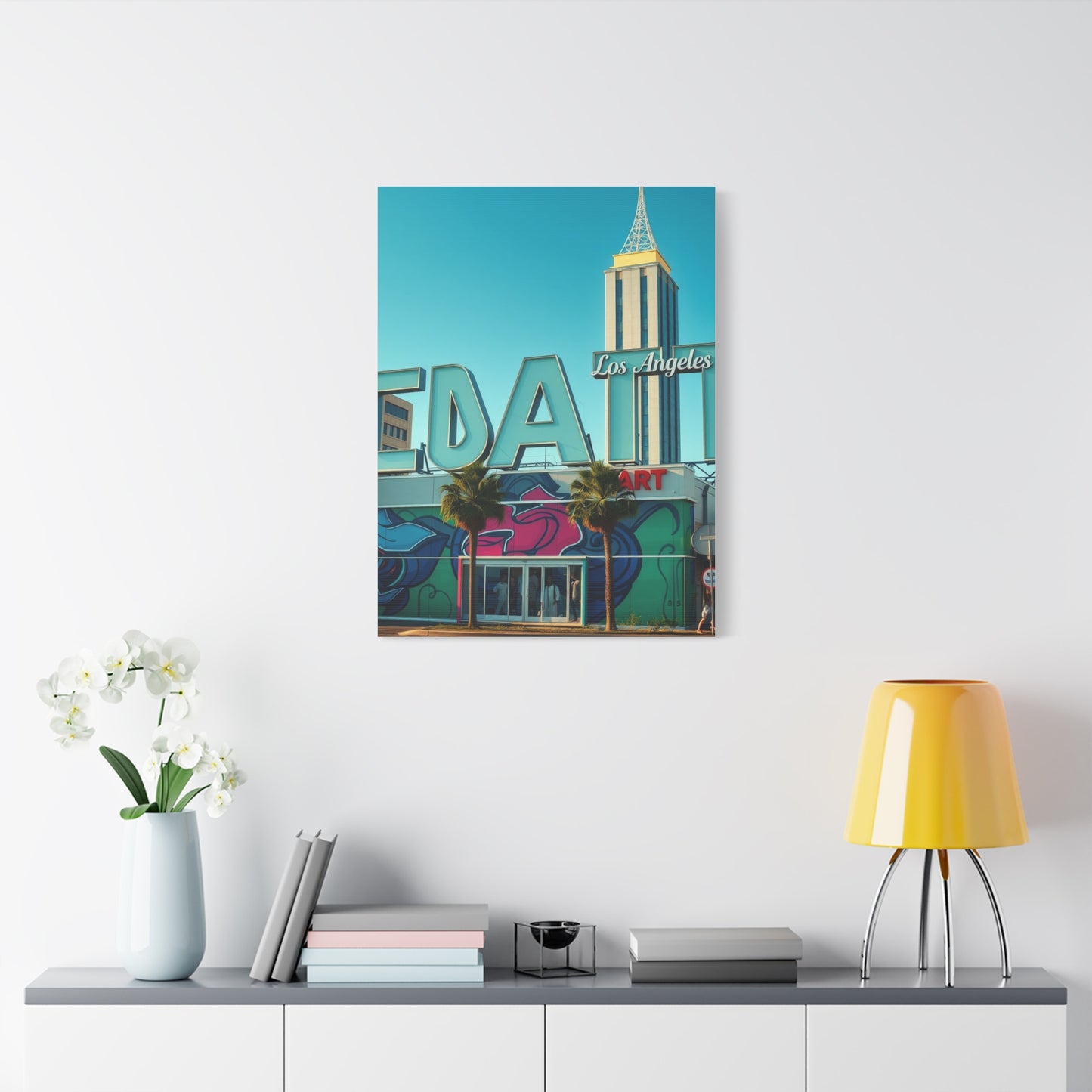 Vision Los Angeles Art Art Wall Art & Canvas Print