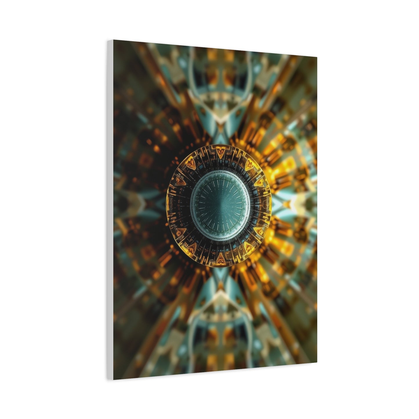 Circular Abstract Art Luxury Canvas Wall Art & Canvas Print
