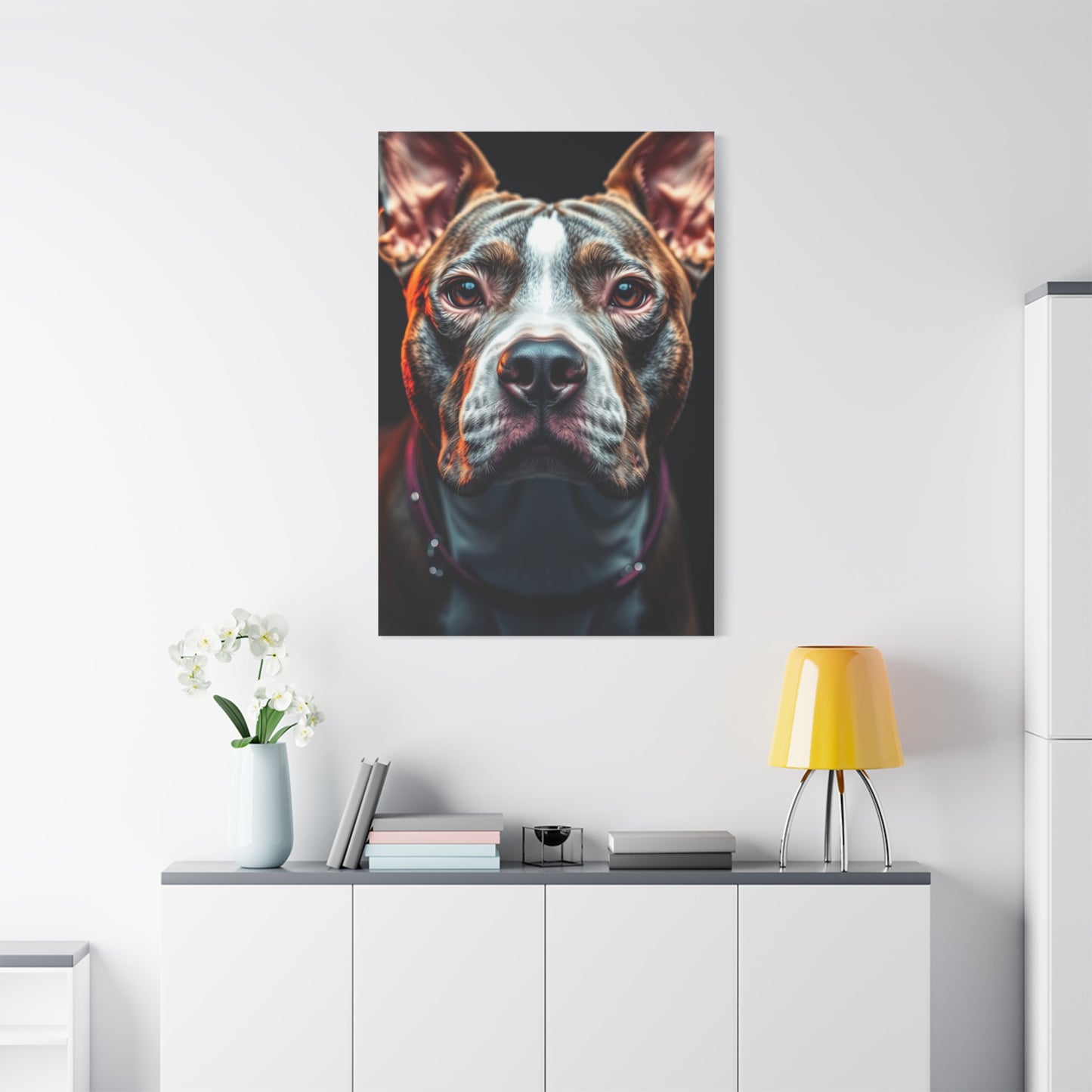 Collection Pit Bull Art Art Wall Art & Canvas Print