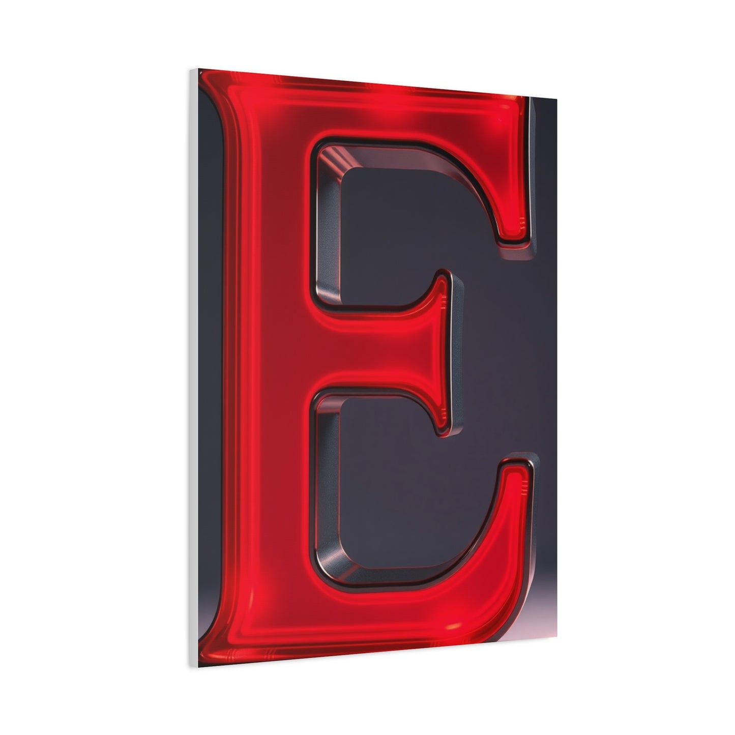 Masterpiece The Letter E - Art Vision Wall Art & Canvas Print
