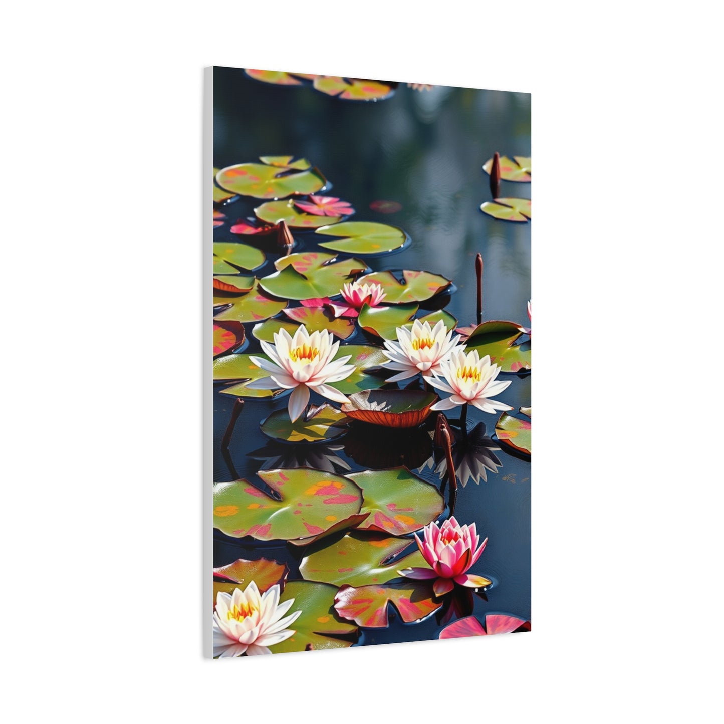 Claude Monet Water Lilies Art Luxury Canvas Wall Art & Canvas Print
