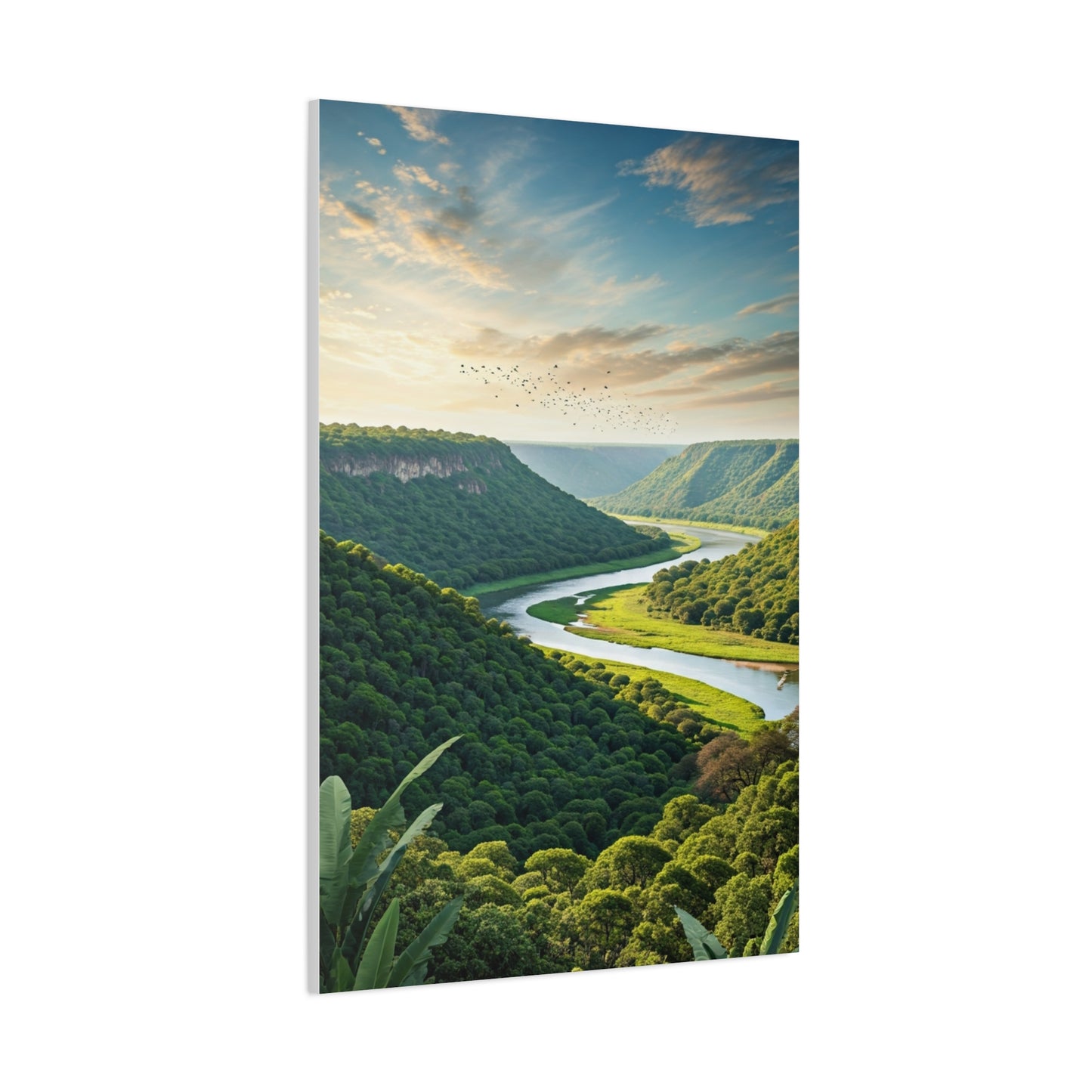 Scenic River Valley Landscape View Wall Art & Canvas Prints