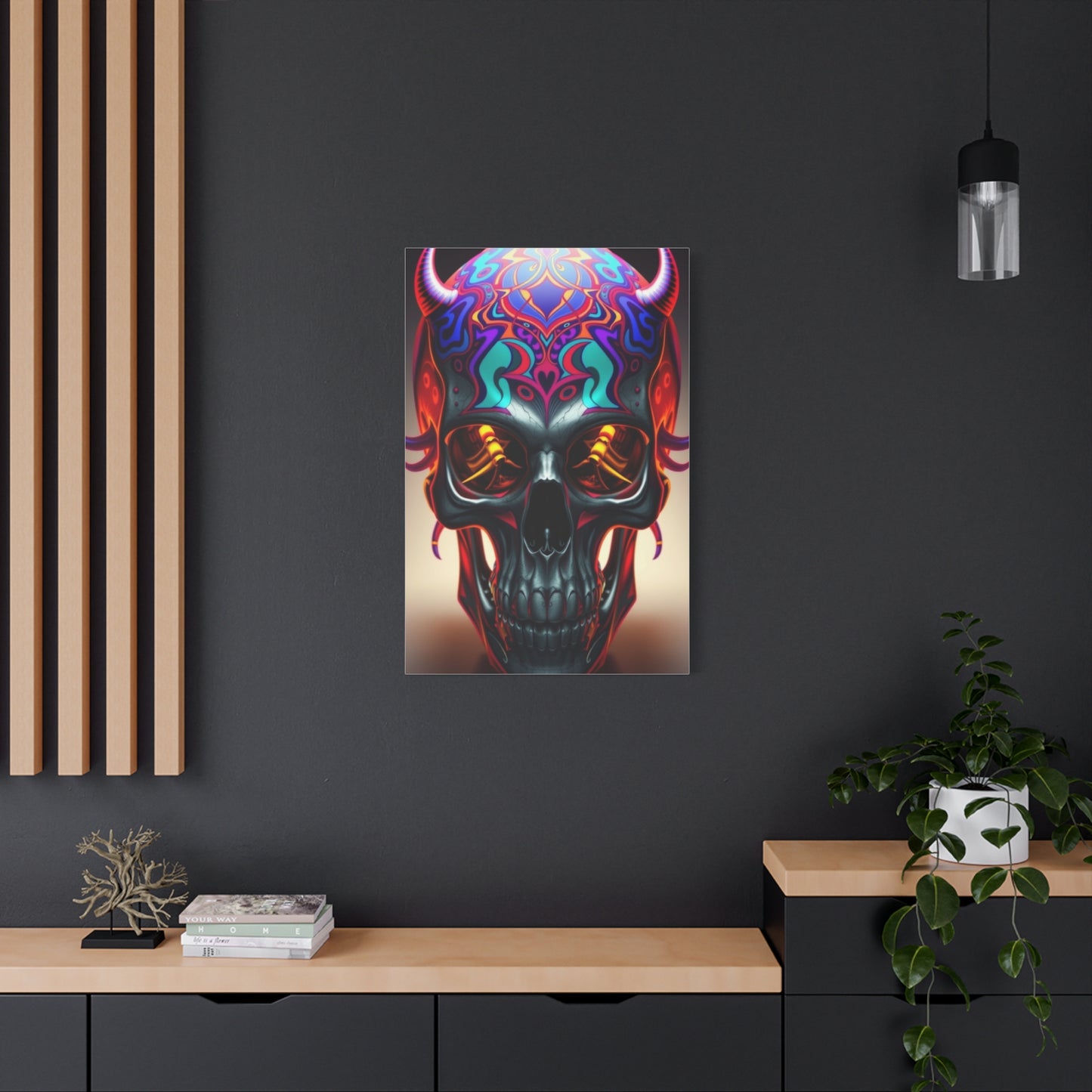 Surreal Ossuary Vision Wall Art & Canvas Print