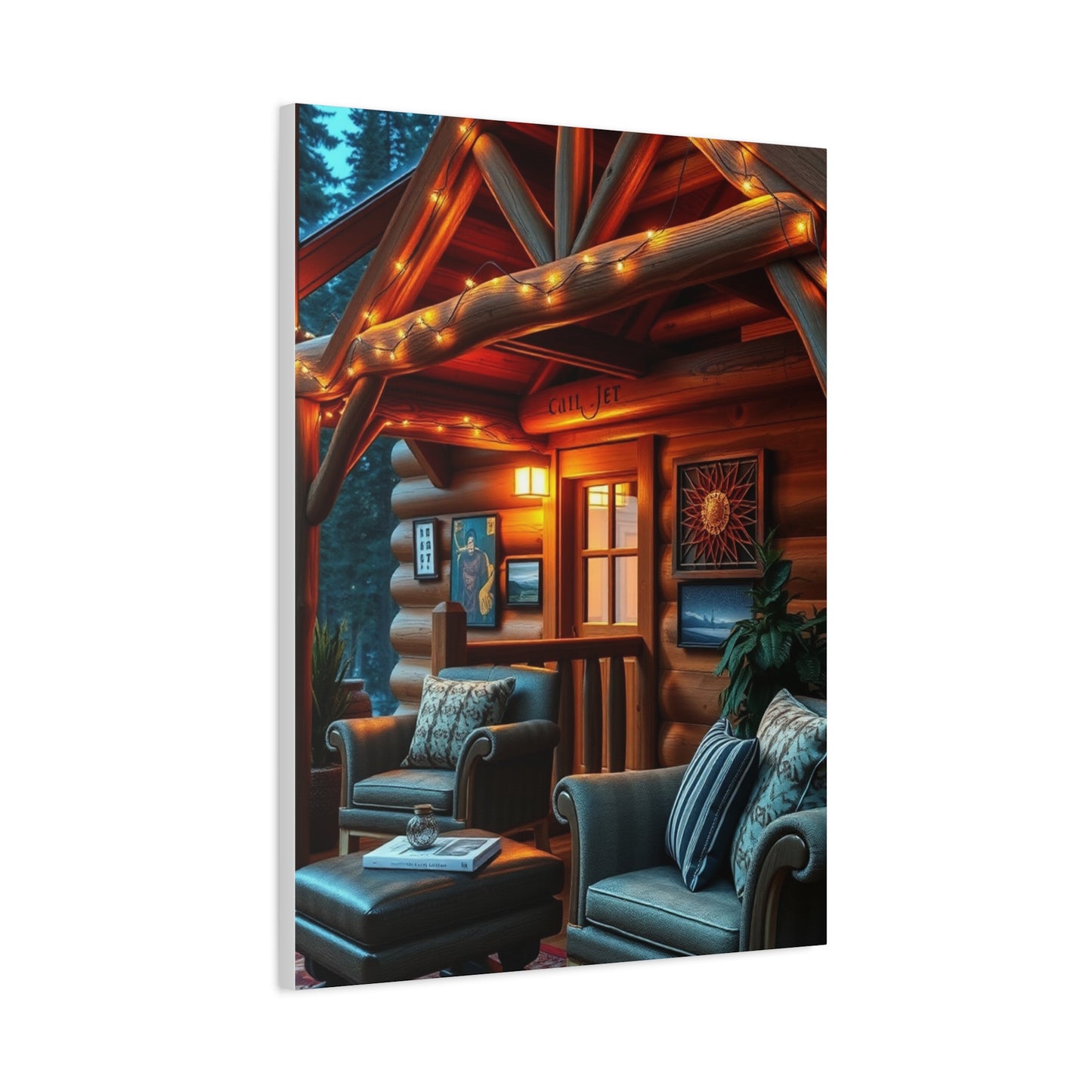 Masterpiece Cabin & Lodge Decor Art Vision Wall Art & Canvas Print