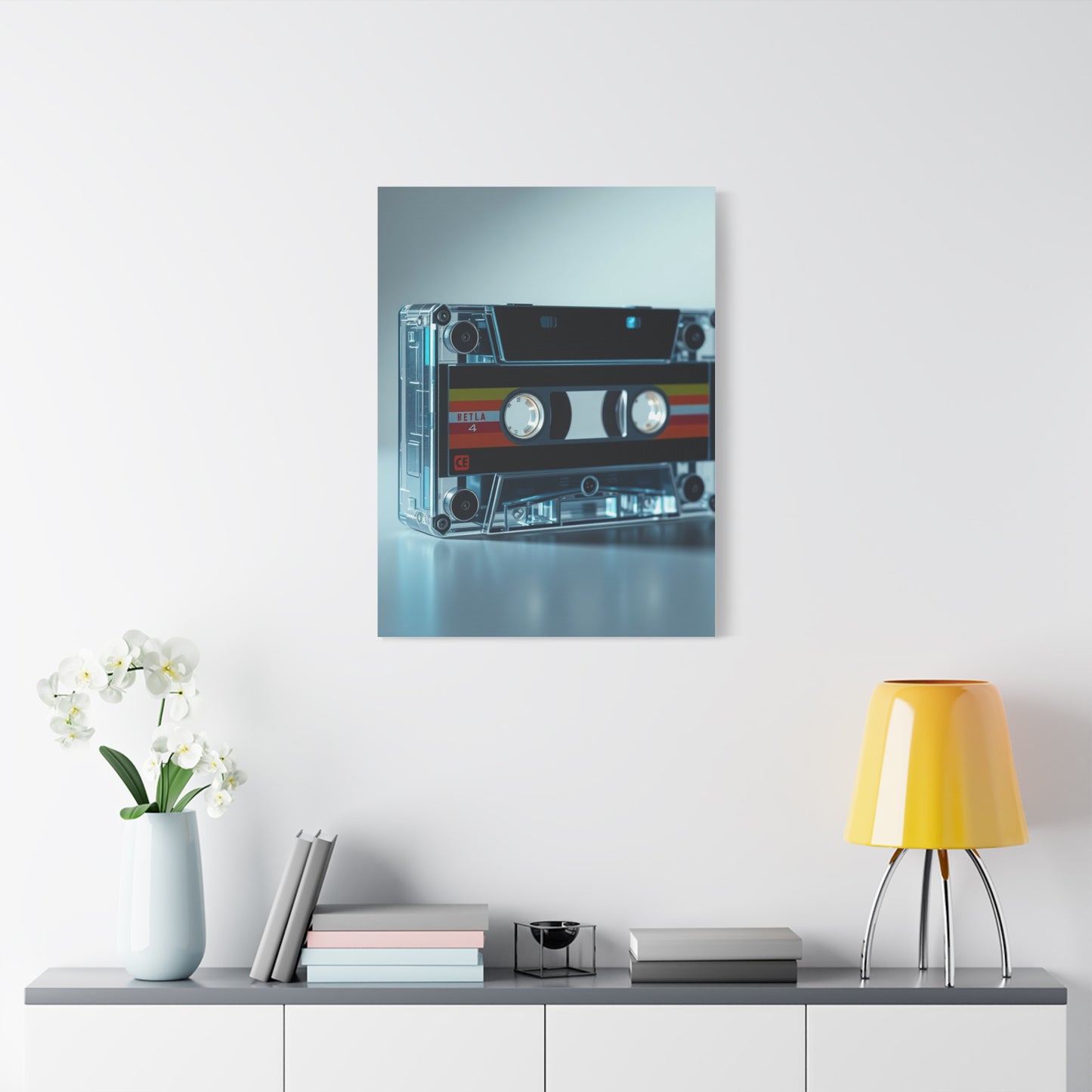Cassette Tapes Art Refined Canvas Wall Art & Canvas Print