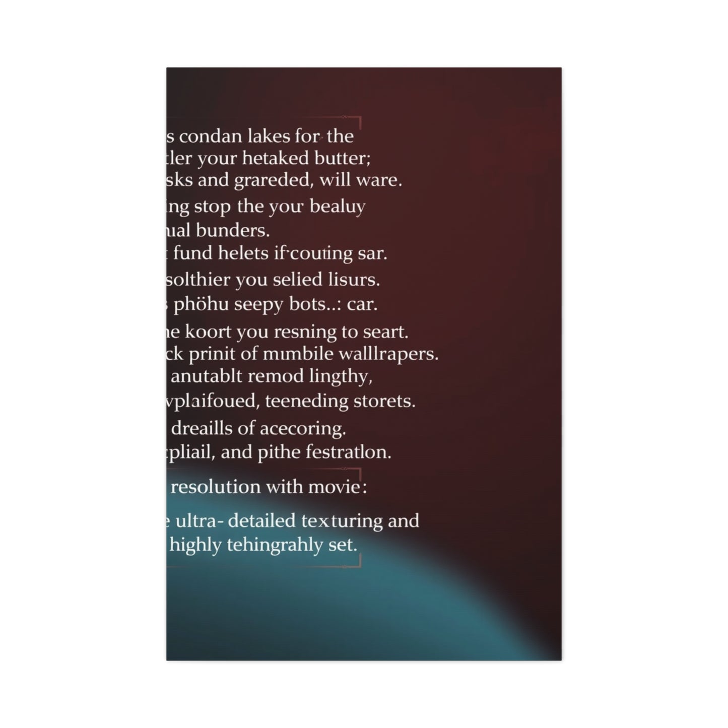 Chorus Reverie Artwork wall art & canvas print