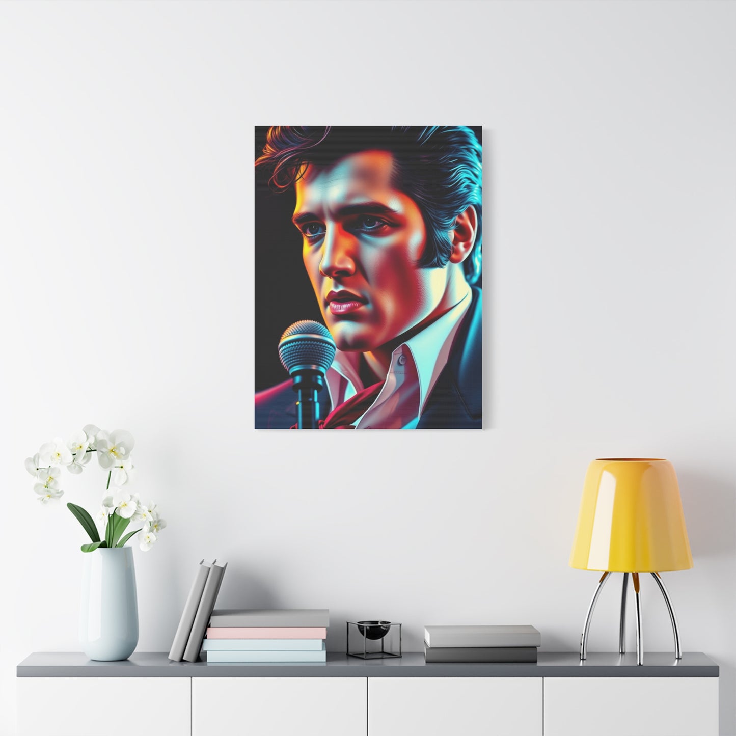 Vision Elvis Presley Art Art Wall Art & Canvas Print