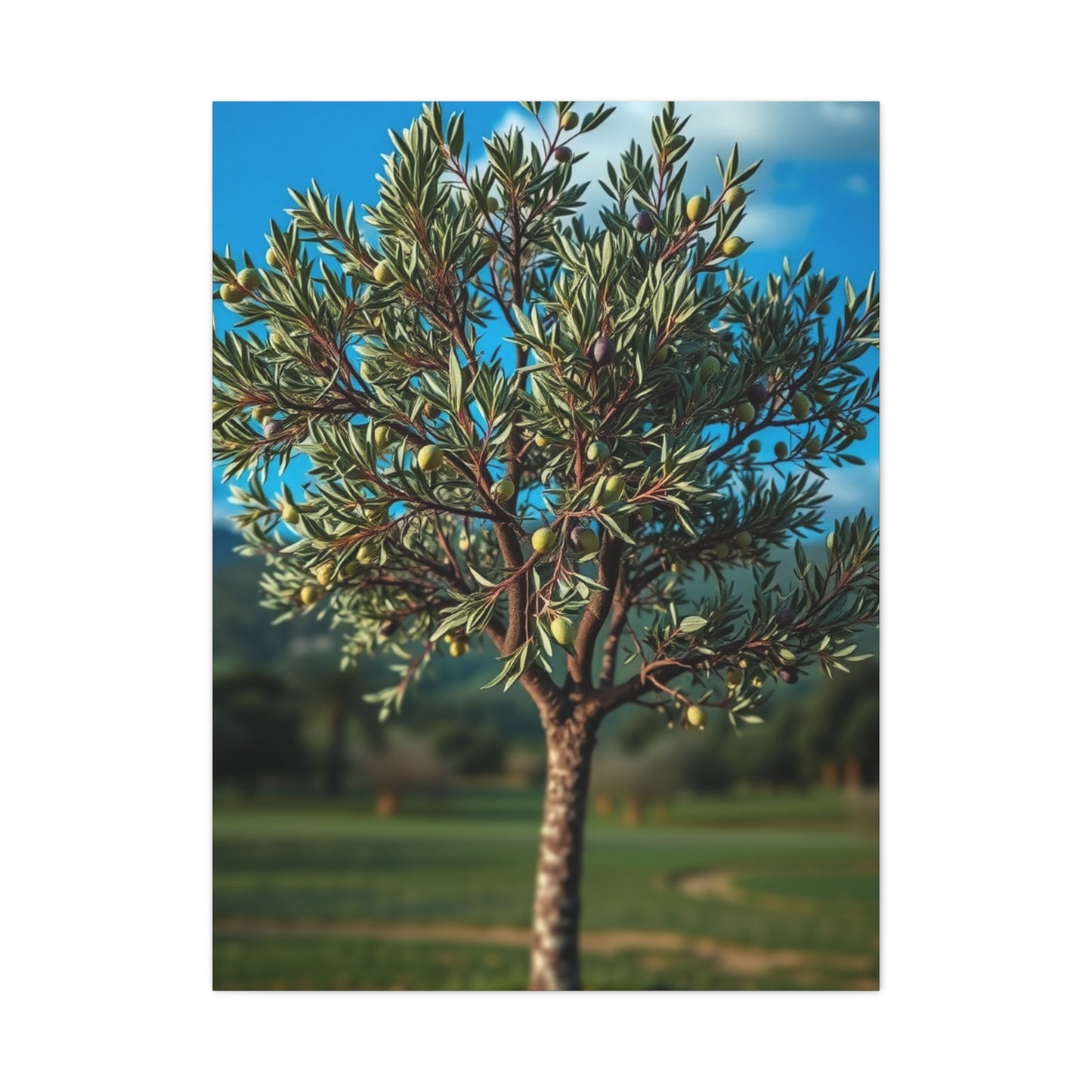 Vision Olive Tree Art Art Wall Art & Canvas Print