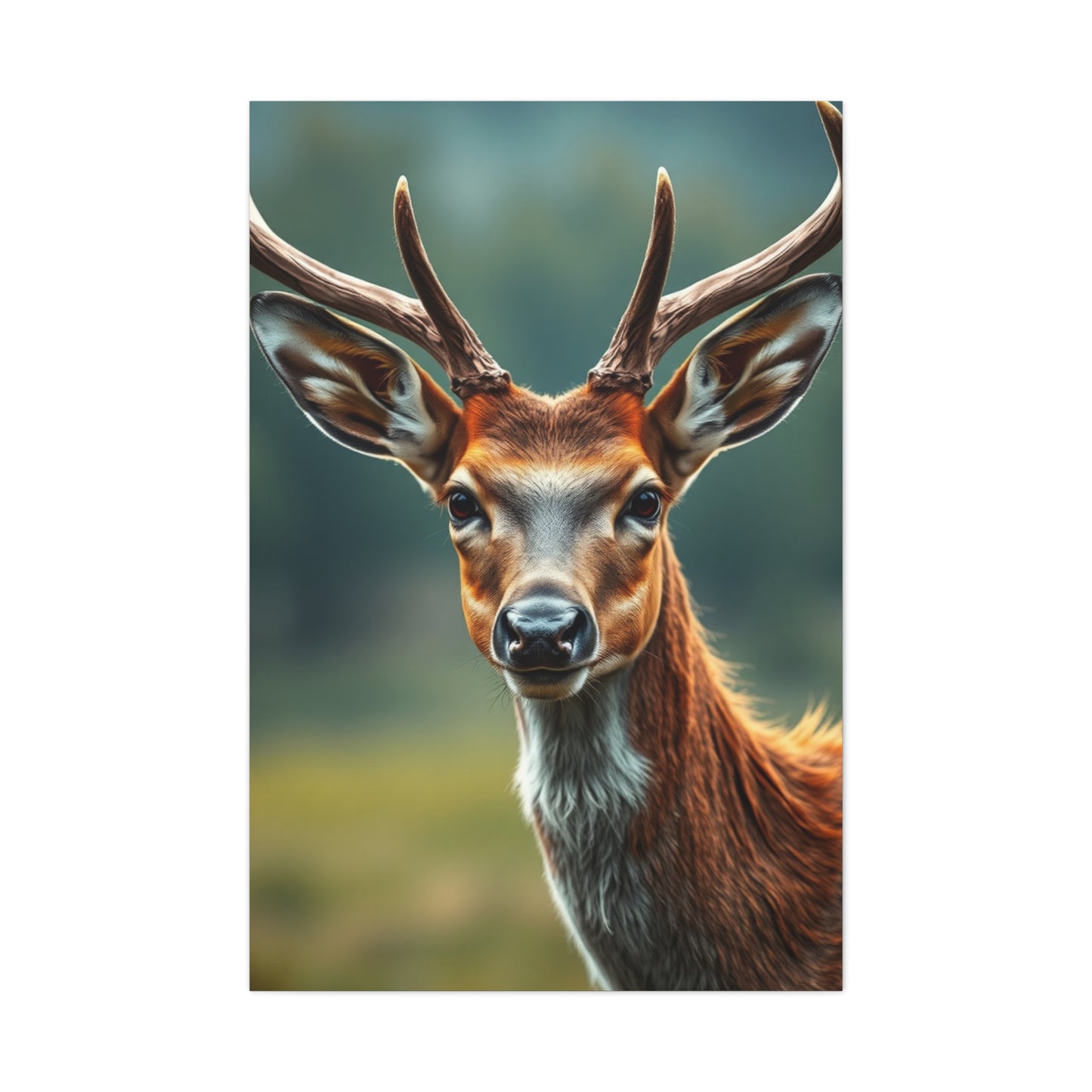 Serene Woodland Monarch Wall Art & Canvas Print