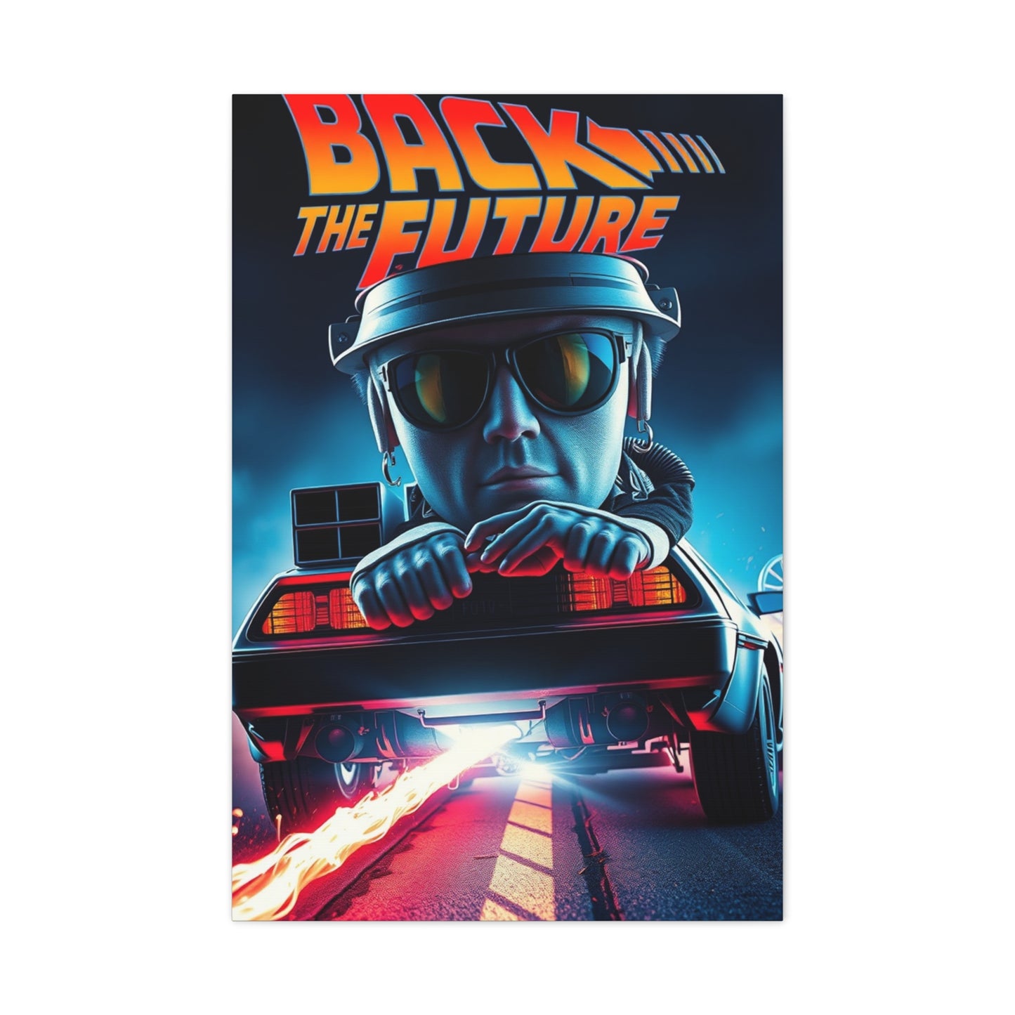 Elite Back to the Future Art Vision Wall Art & Canvas Print