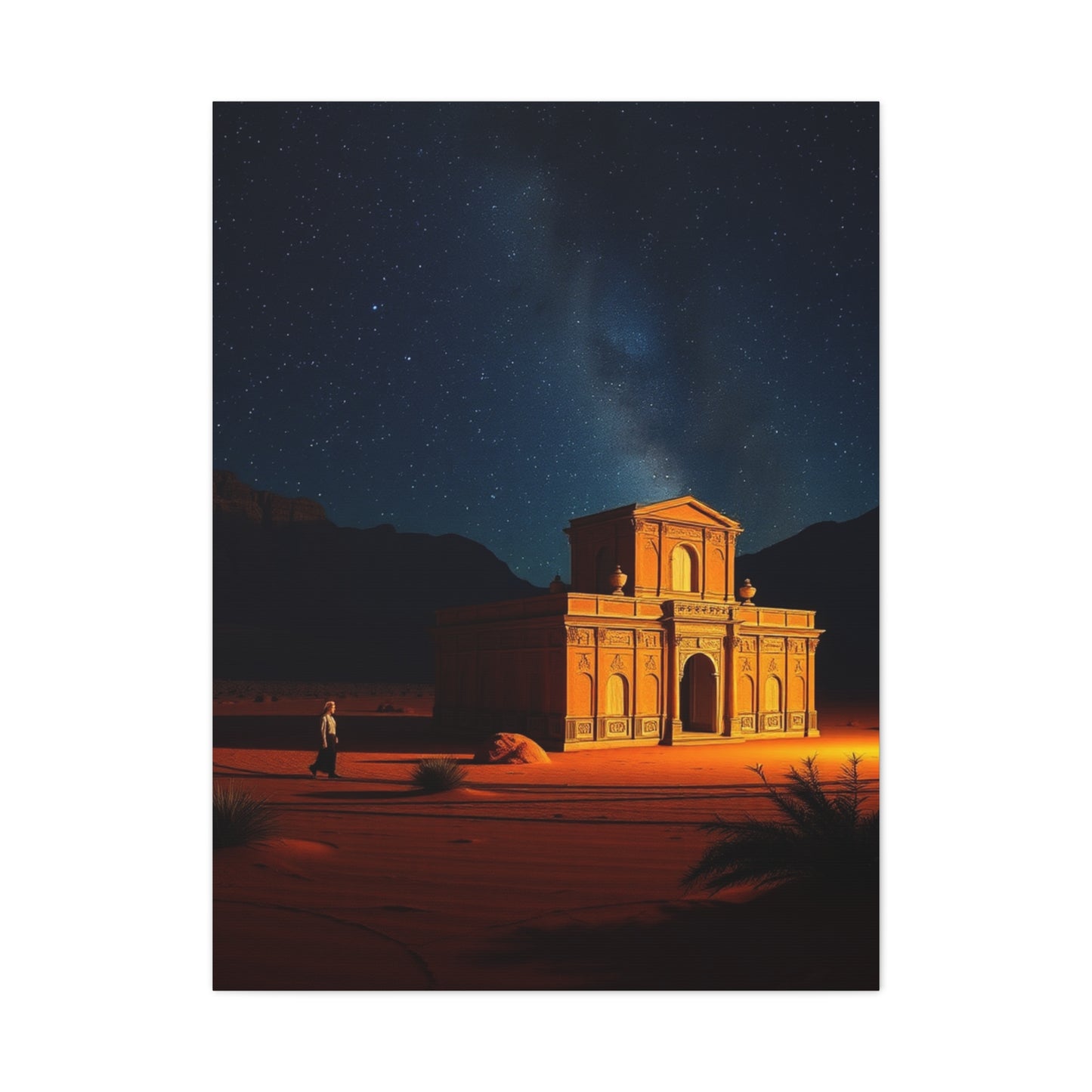 Desert Jewel Creation Wall Art & Canvas Print