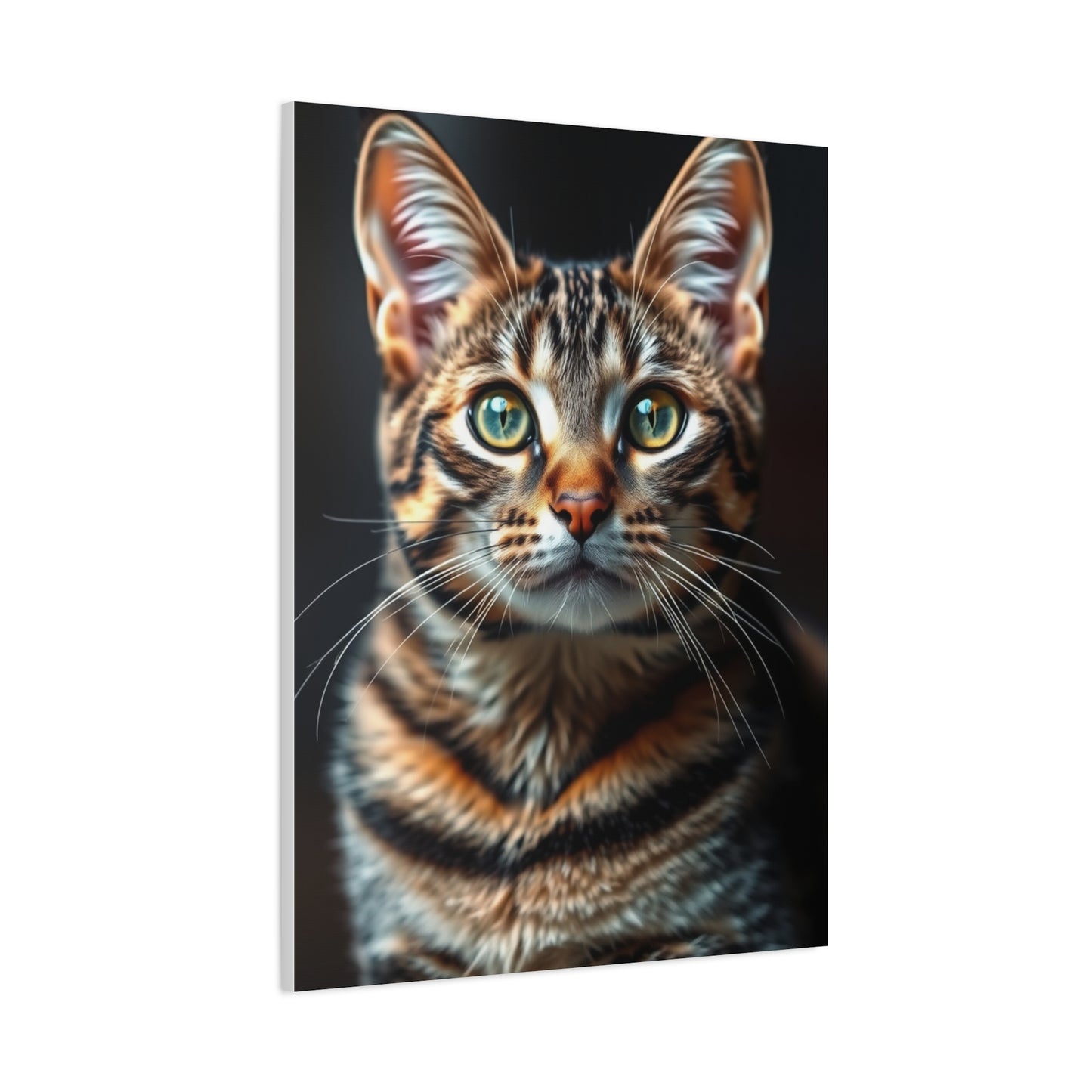 Masterpiece Tabby Cat Art Vision Wall Art & Canvas Print