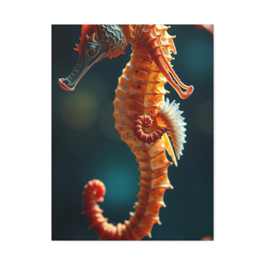Masterpiece Seahorse Art Vision Wall Art & Canvas Print