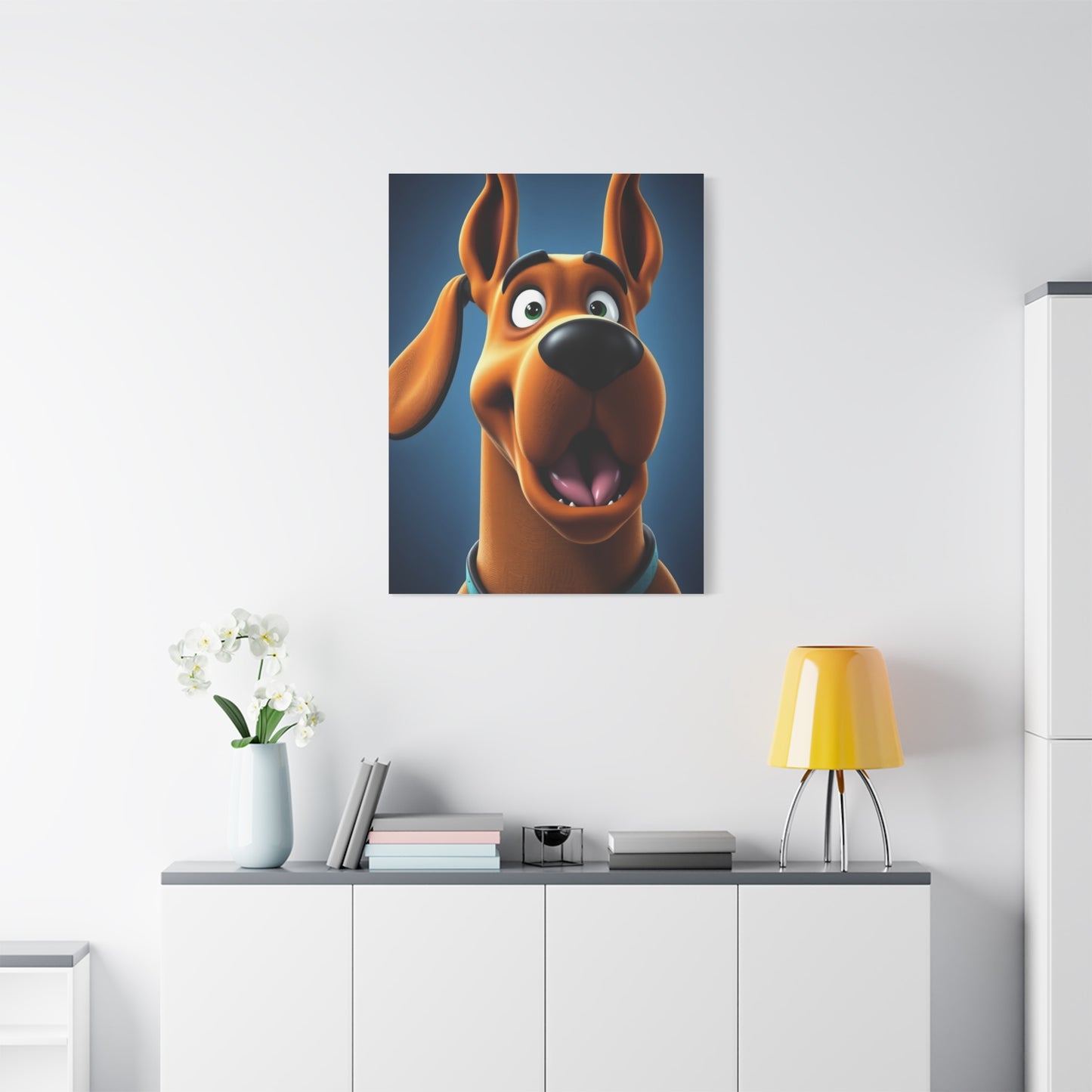 Supreme Scooby-Doo (TV Series) Characters Art Collection Wall Art & Canvas Print