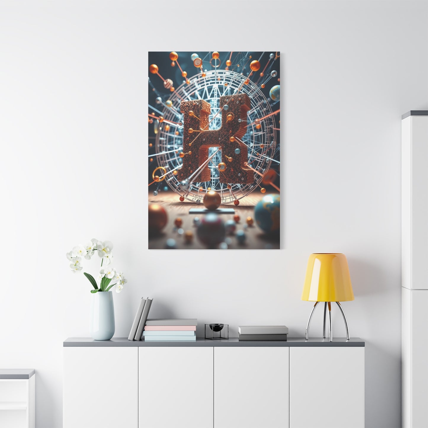 Elite Mathematics Art Vision Wall Art & Canvas Print