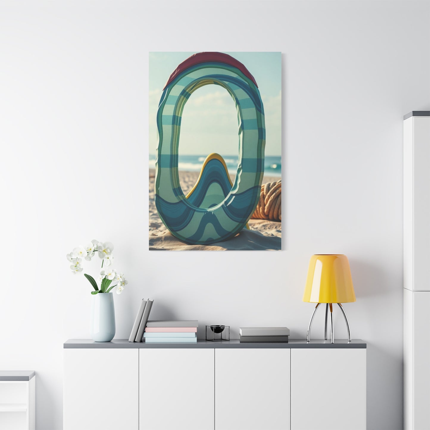 Tidal Symphony Art Wall Art & Canvas Print