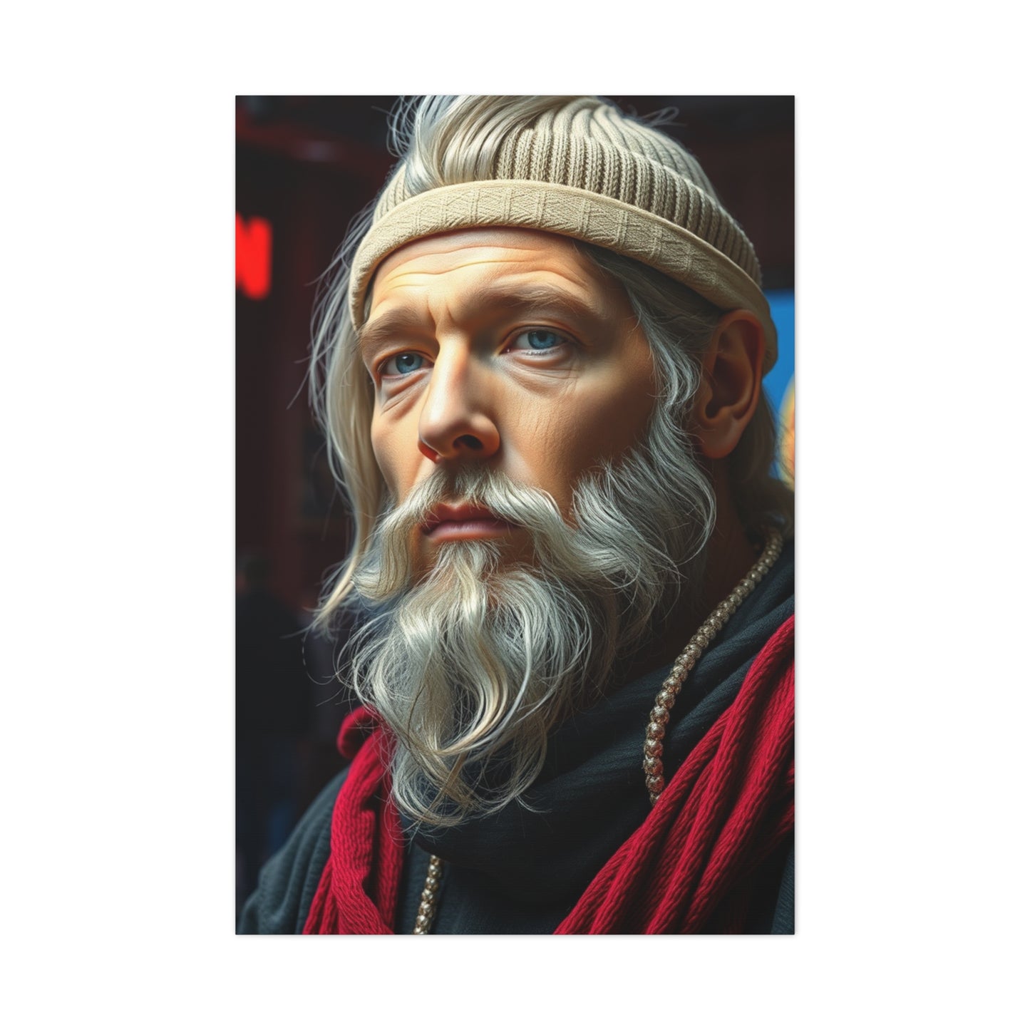 Perpendicular Splendor Canvas Wall Art & Canvas Print