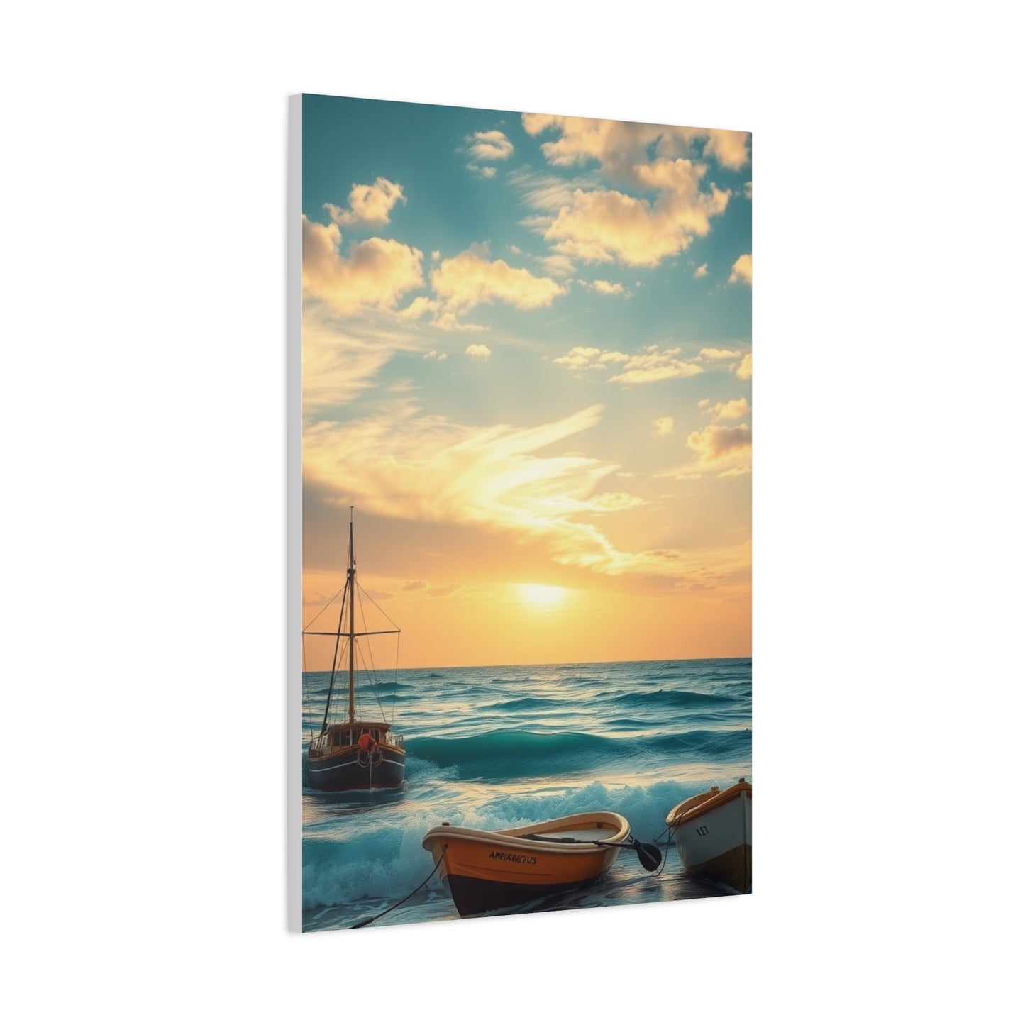 Modern Shores Opulence Wall Art & Canvas Print