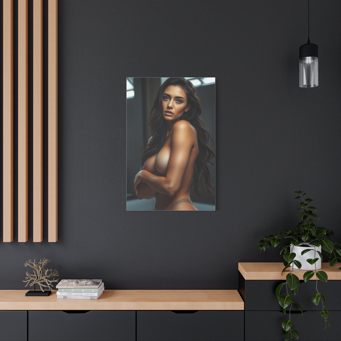 Divine Silhouette Canvas