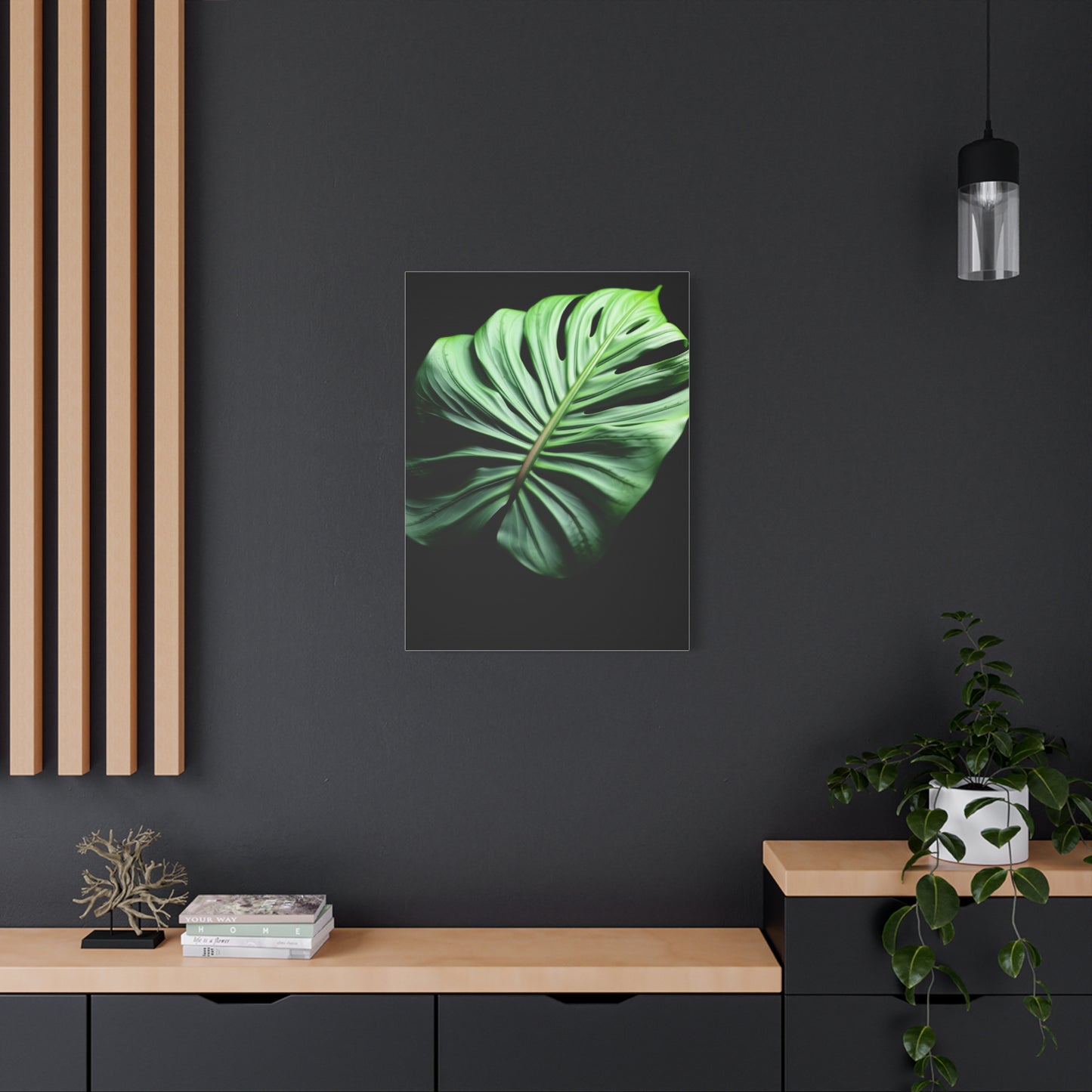 Monstera Plant Art Supreme Gallery Wall Art & Canvas Print