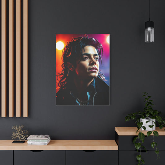 Vision Michael Jackson Art Art Wall Art & Canvas Print