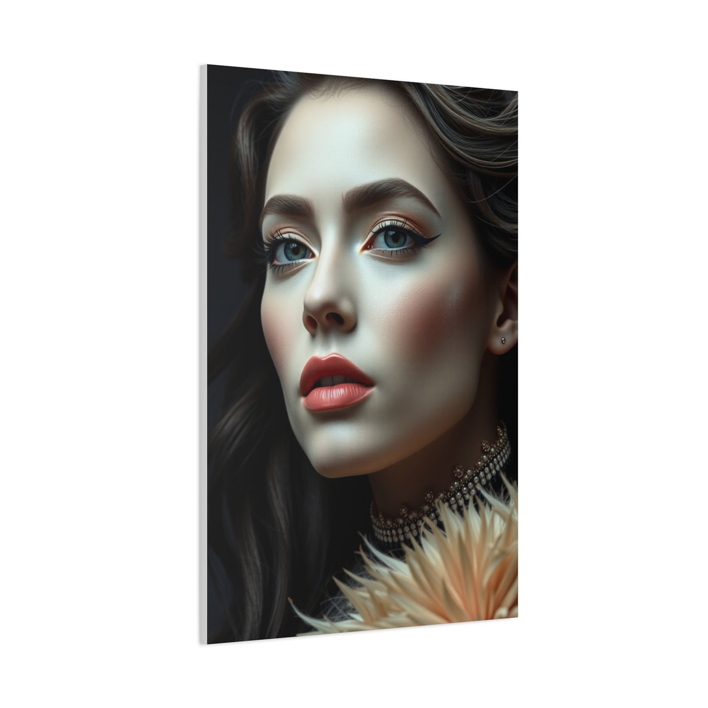 Black & Beige Art Refined Canvas Wall Art & Canvas Print