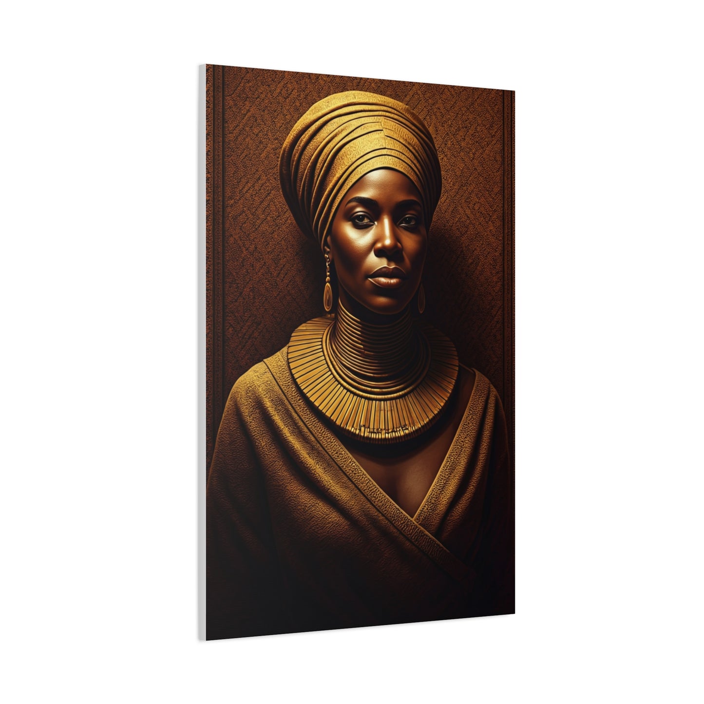 Bronze Heritage Queen Portrait Wall Art & Canvas Prints