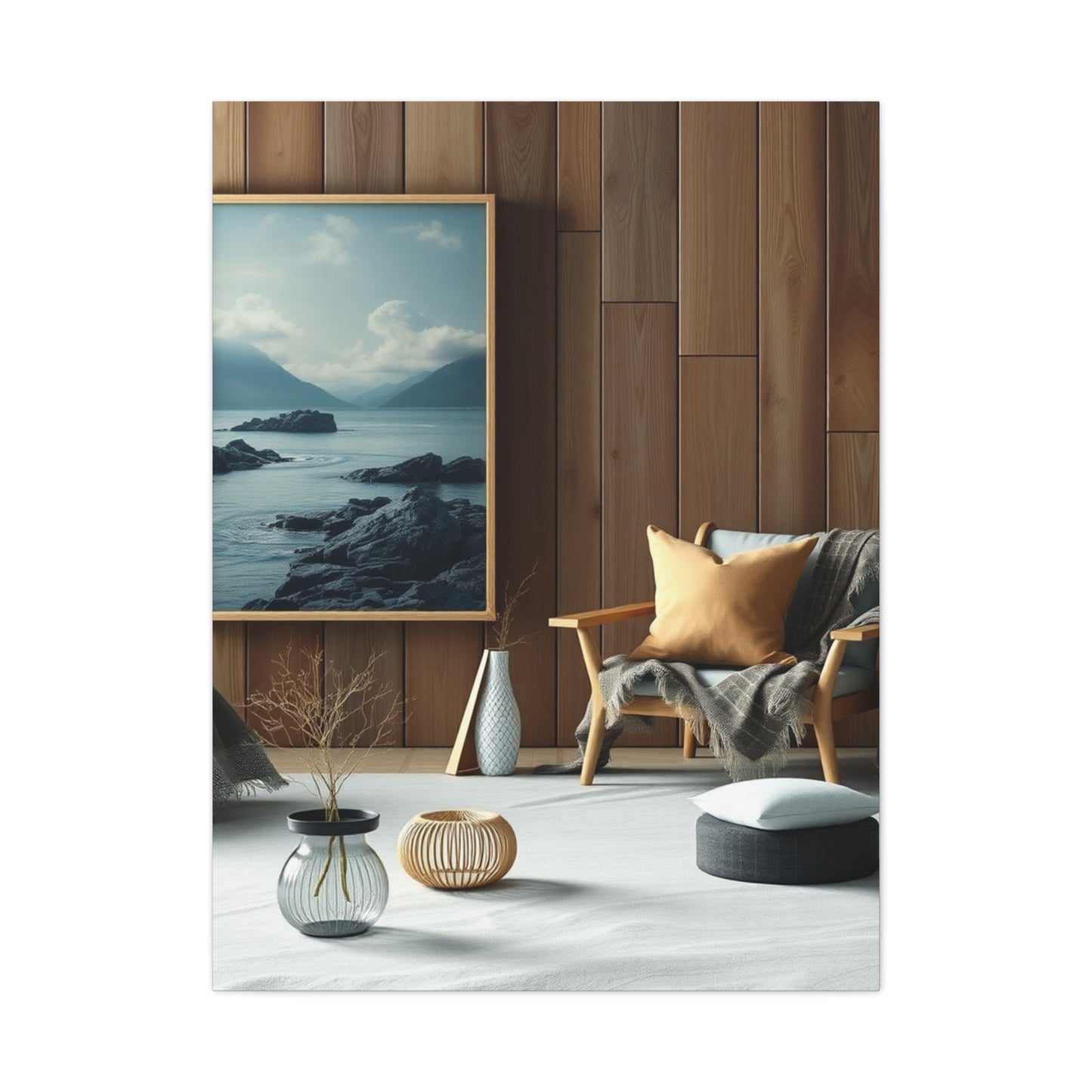 Aurora Whisper Canvas Wall Art & Canvas Print