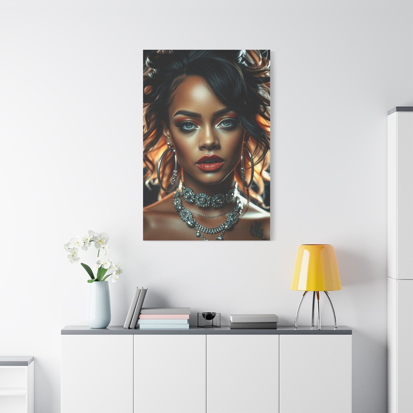 Regal Rihanna Canvas Display Wall Art & Canvas Print