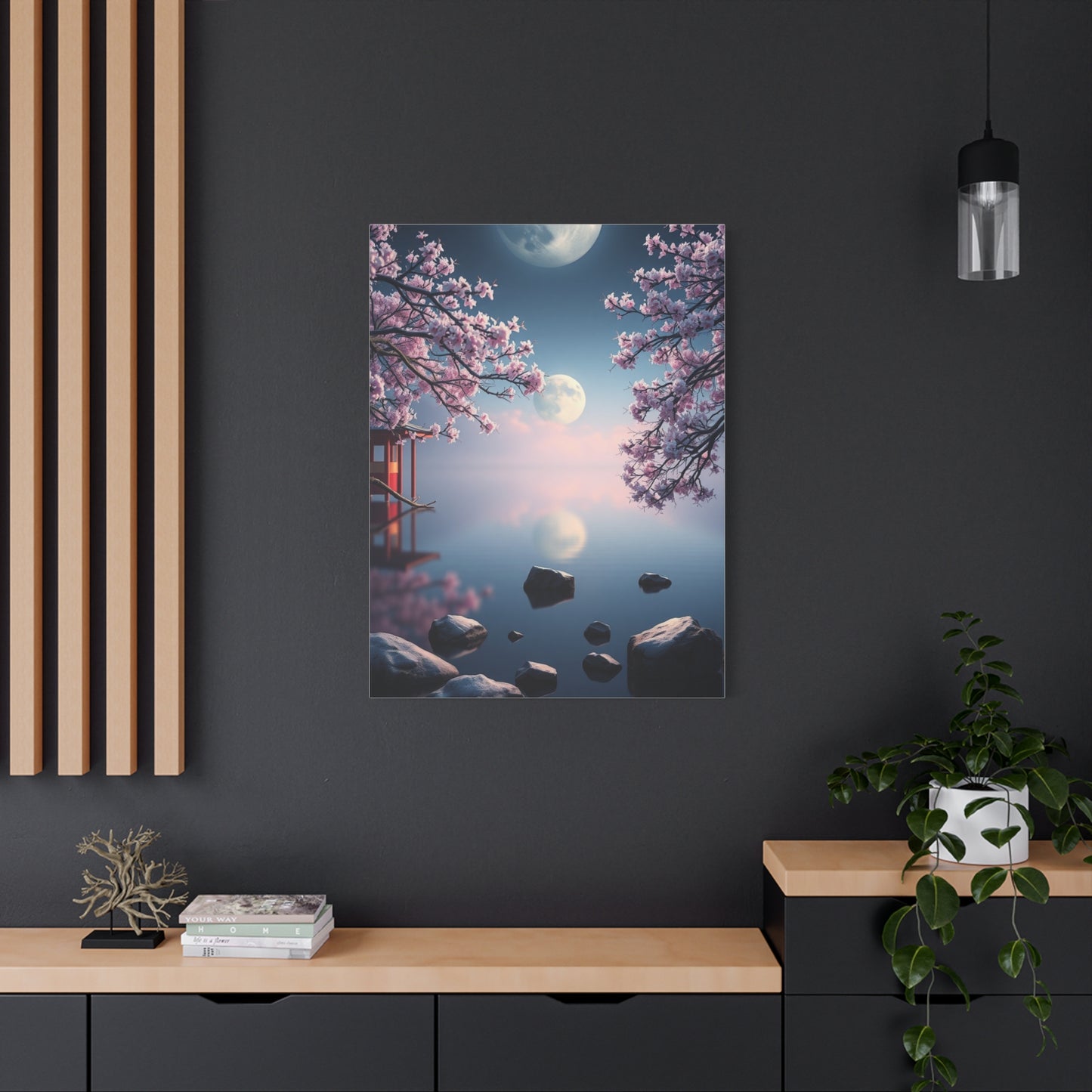 Majestic Placidity Canvas Wall Art & Canvas Print