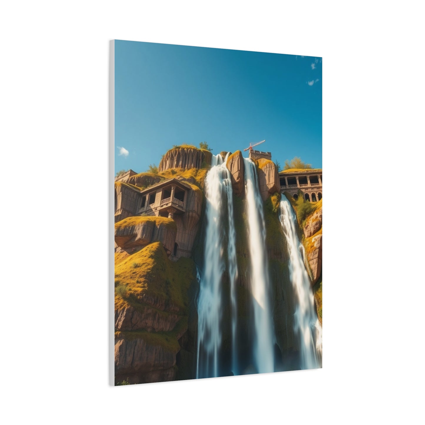Cascading Elegance Canvas Wall Art & Canvas Print