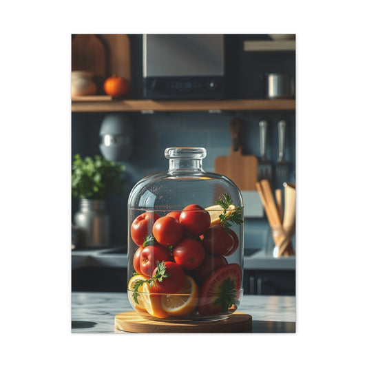 Epicurean Delight Canvas Wall Art & Canvas Print