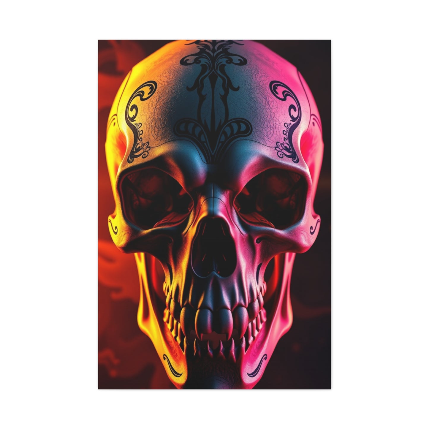 Noble Skull Reverie Wall Art & Canvas Print
