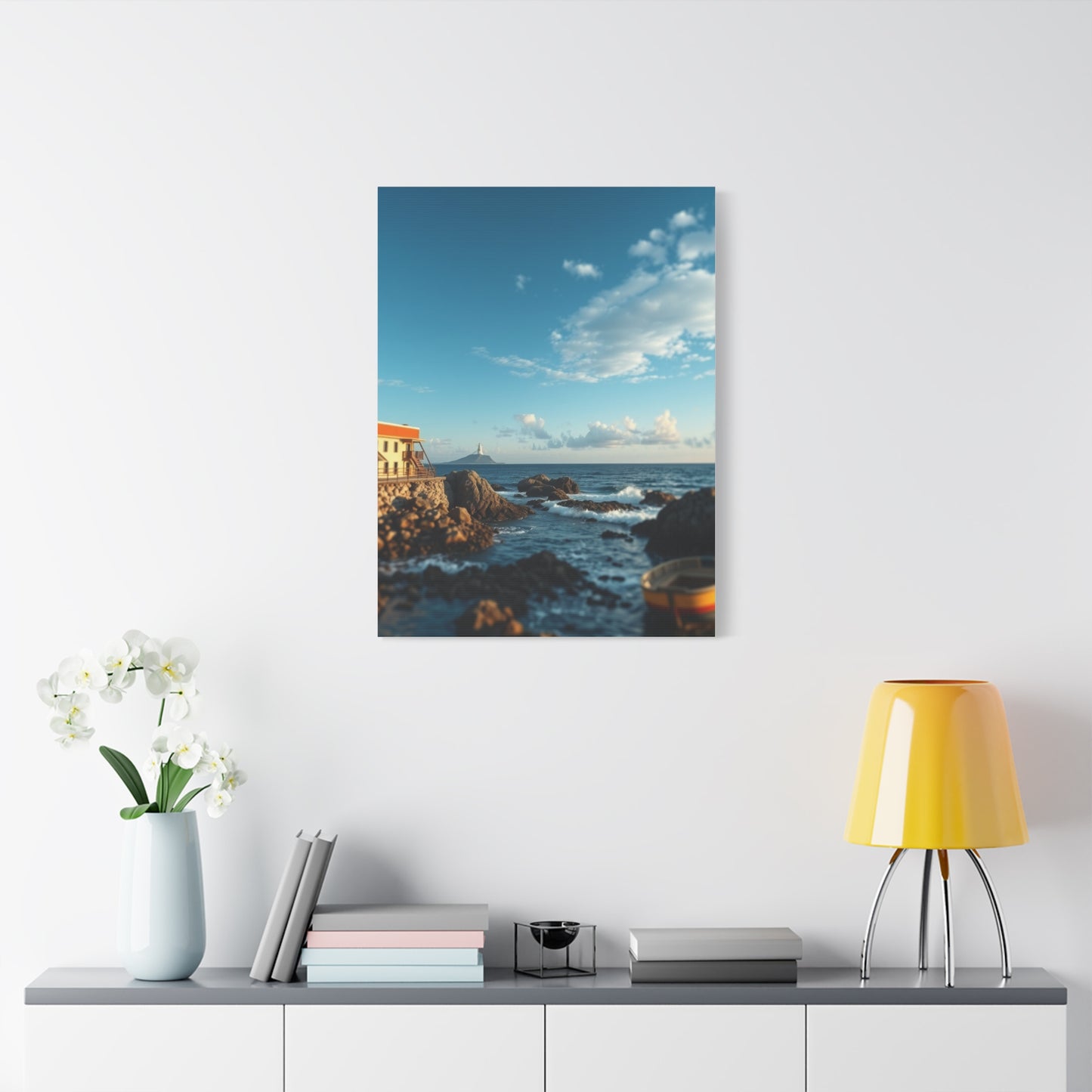 Azure Horizon Artistry Wall Art & Canvas Print