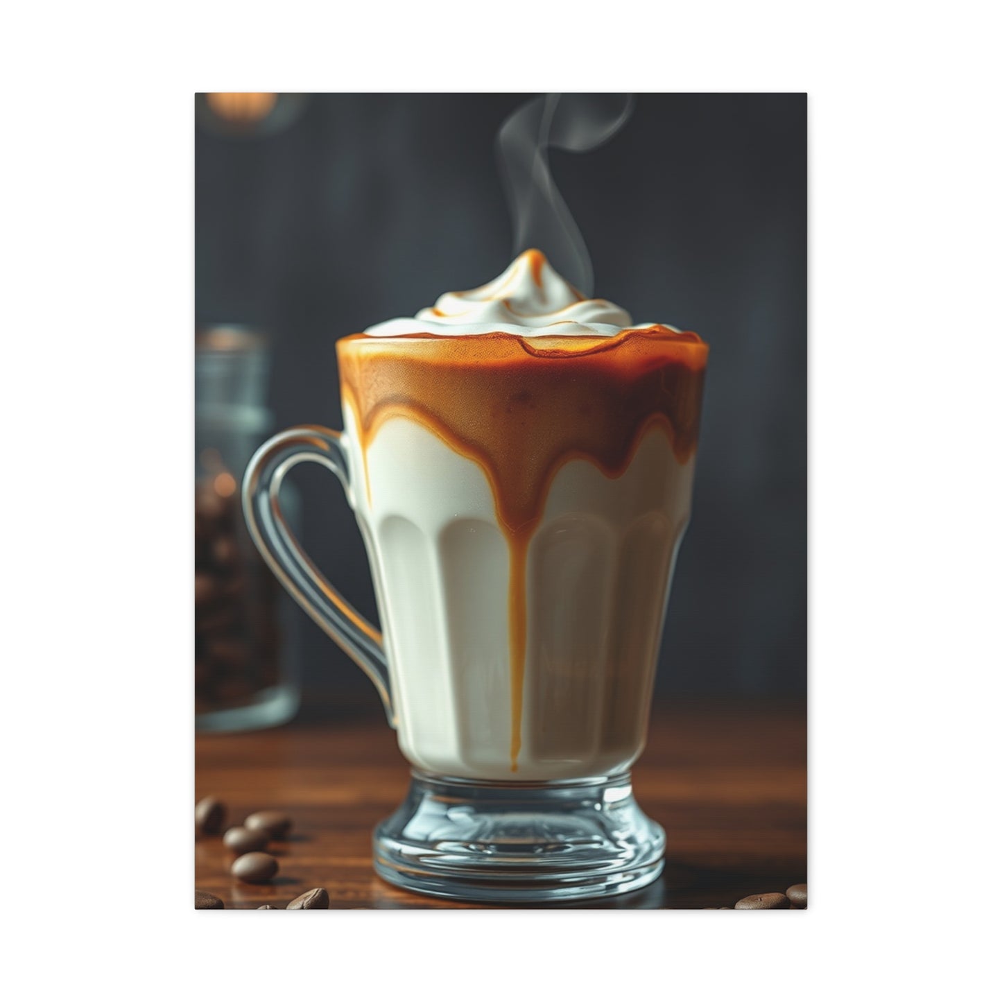 Espresso Dreamscape Artwork Wall Art & Canvas Print