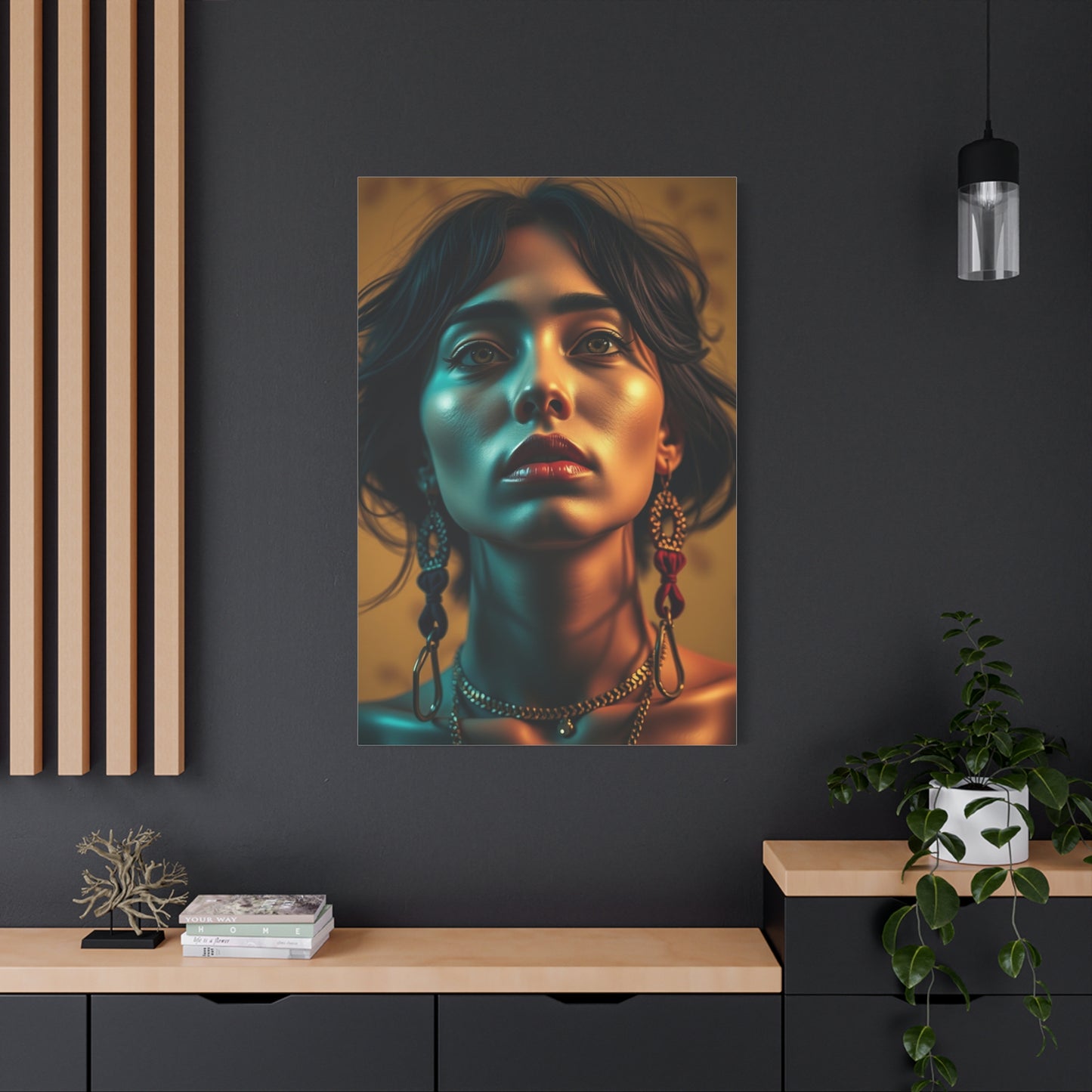 Resplendent Diva Artwork Wall Art & Canvas Print