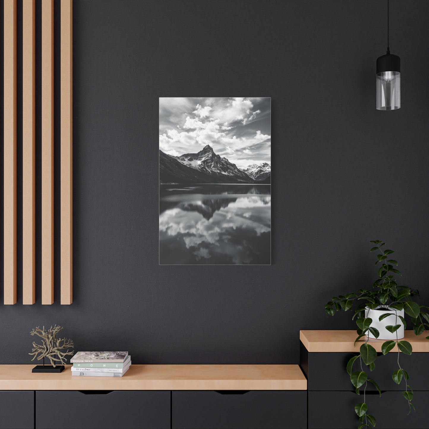 Black & White Scenic Landscapes Art Refined Canvas Wall Art & Canvas Print