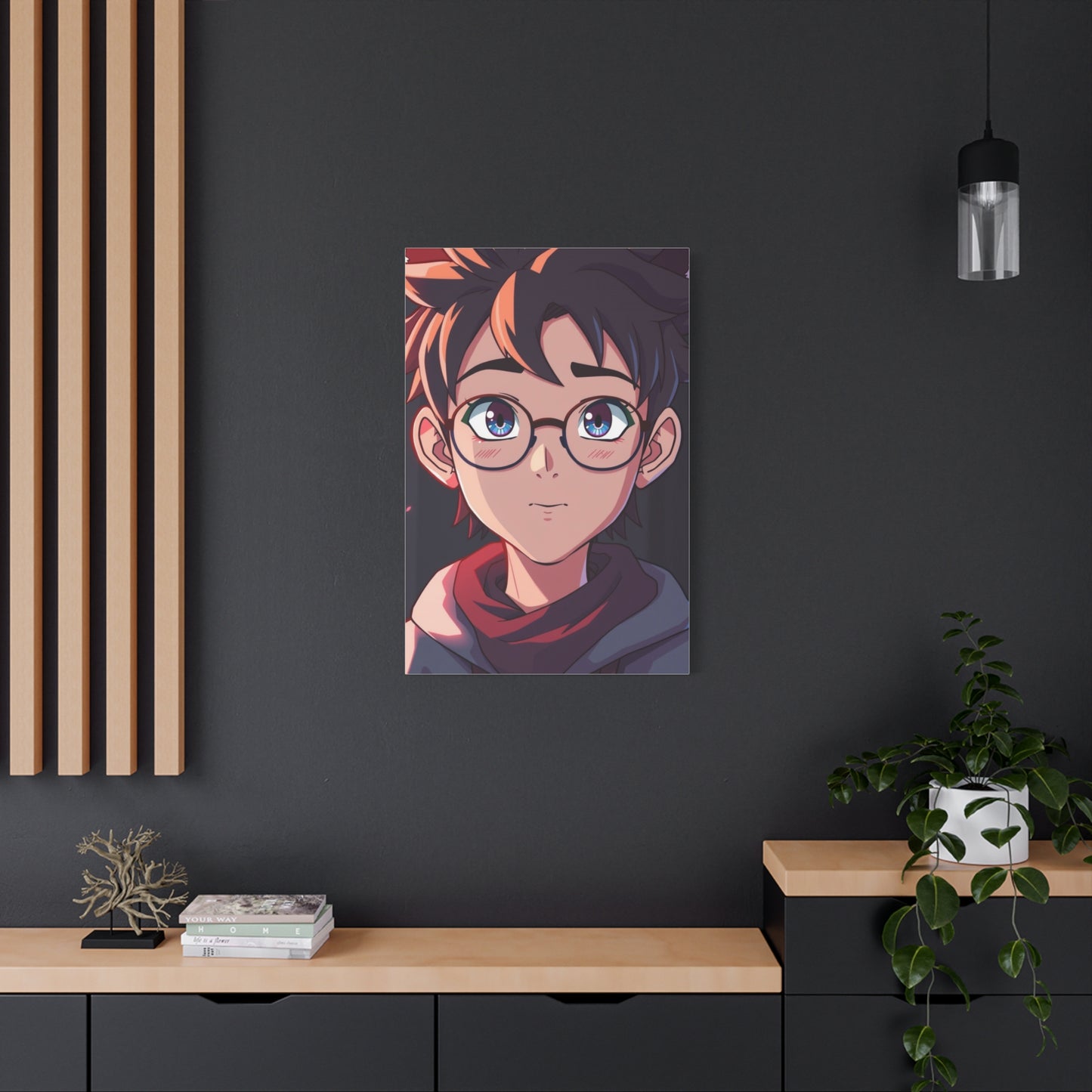 Fanciful Visage Artwork Wall Art & Canvas Print