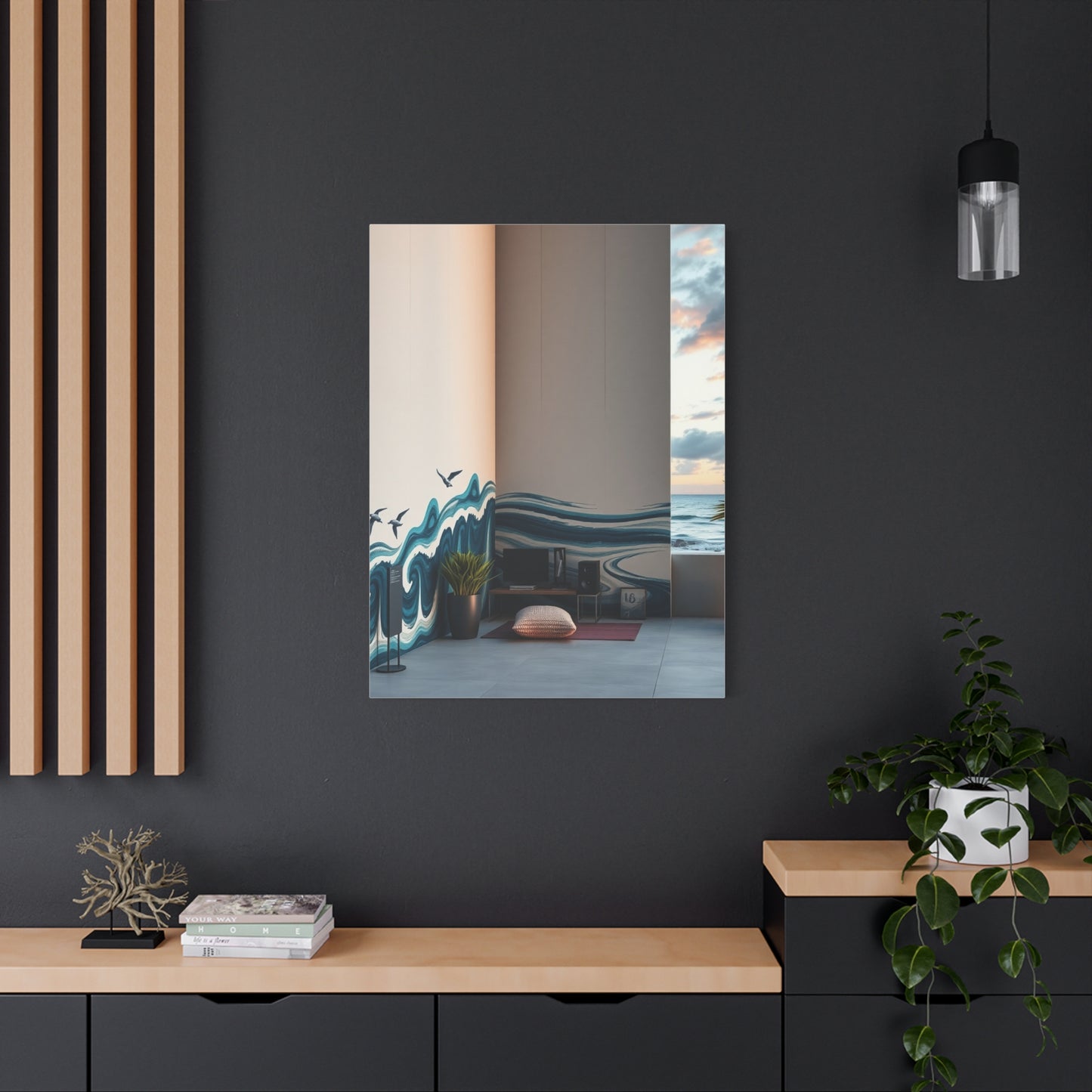 Coastal Chic Impression Wall Art & Canvas Print