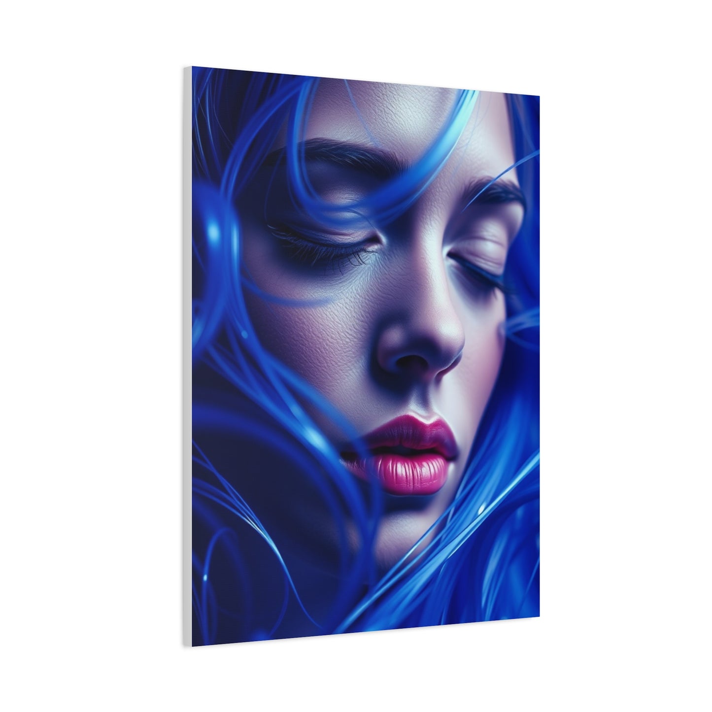 Supreme Blue Music Art Collection Wall Art & Canvas Print