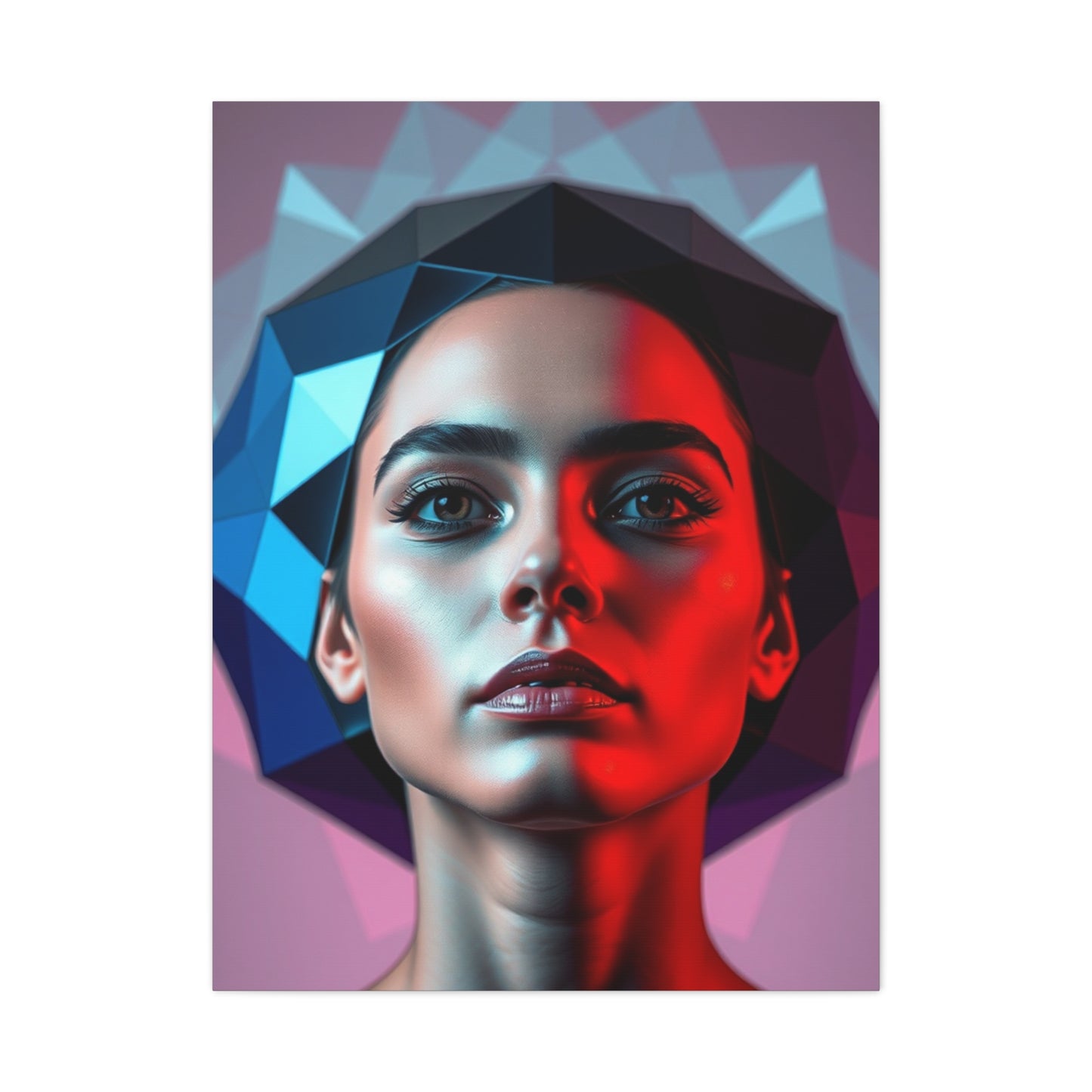 Celestial Geometric Elegance Wall Art & Canvas Print