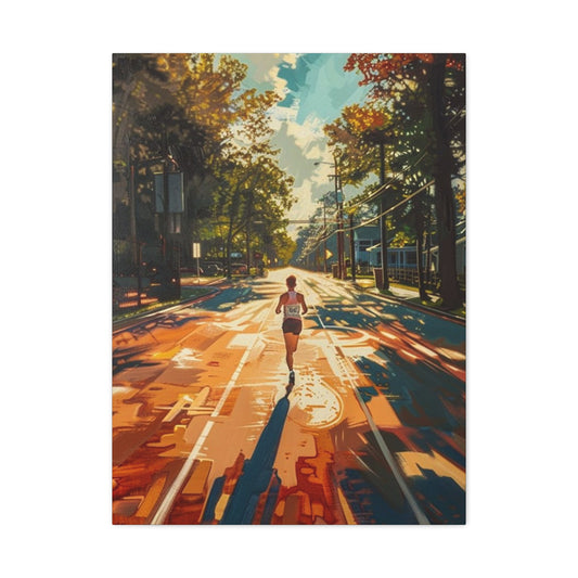 Morning Running Wall Art & Canvas Prints
