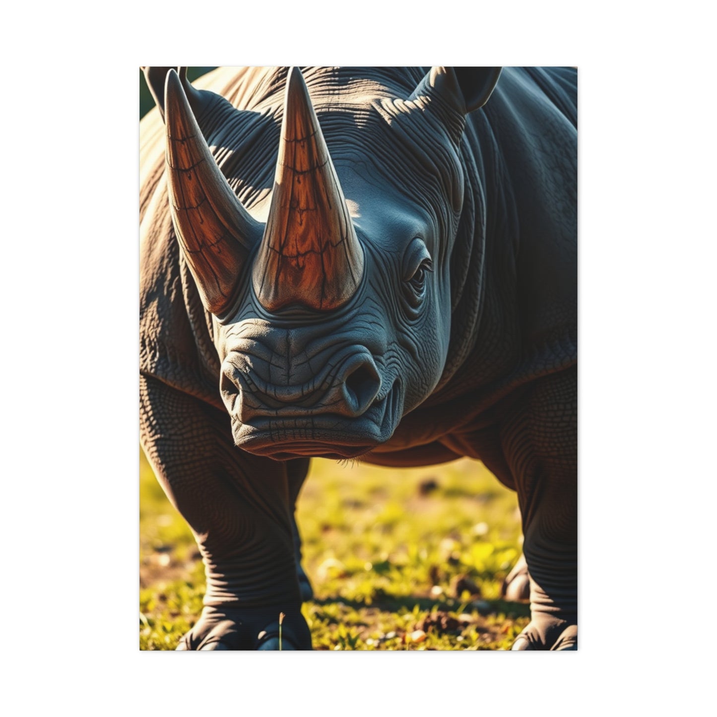 Supreme Rhinoceros Art Collection Wall Art & Canvas Print