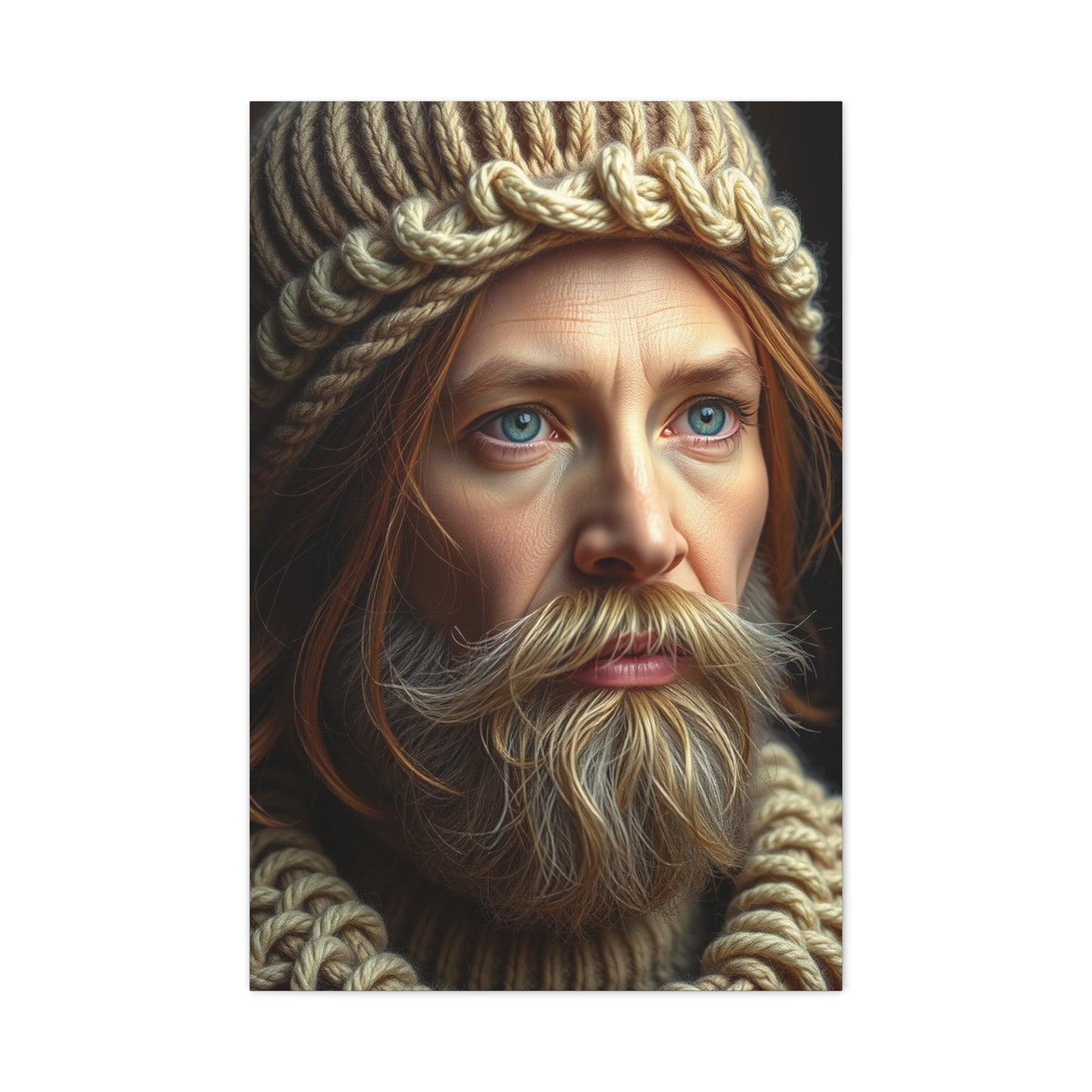 Vermilion Glow Canvas Wall Art & Canvas Print