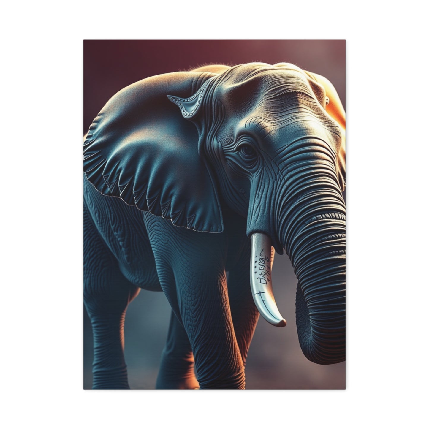 Luxe Elephas Opus Wall Art & Canvas Print