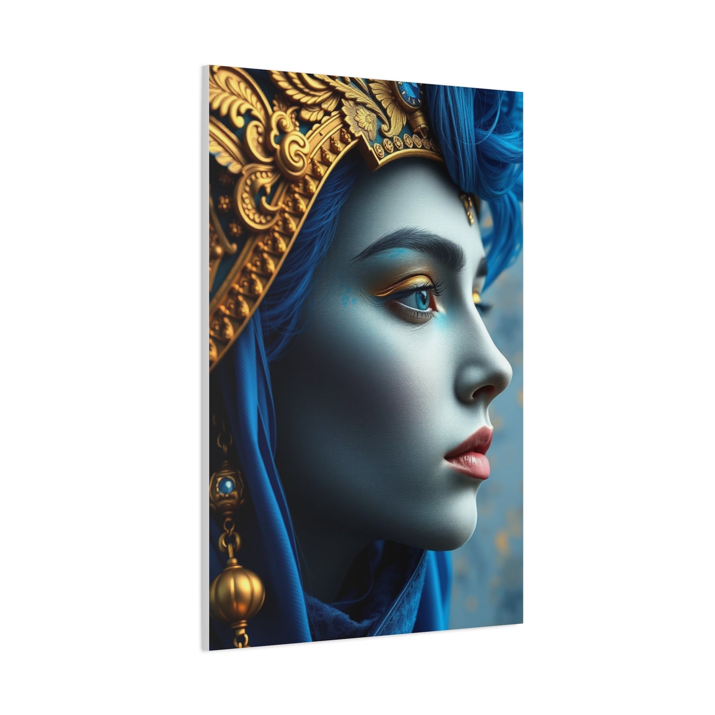 Blue & Gold Art Refined Canvas Wall Art & Canvas Print