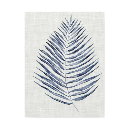Blue Leaf Entryway Wall Art & Canvas Prints