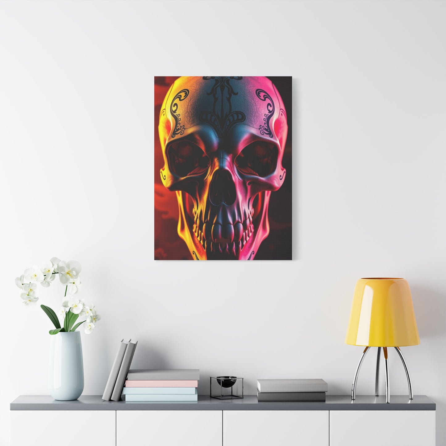 Noble Skull Reverie Wall Art & Canvas Print